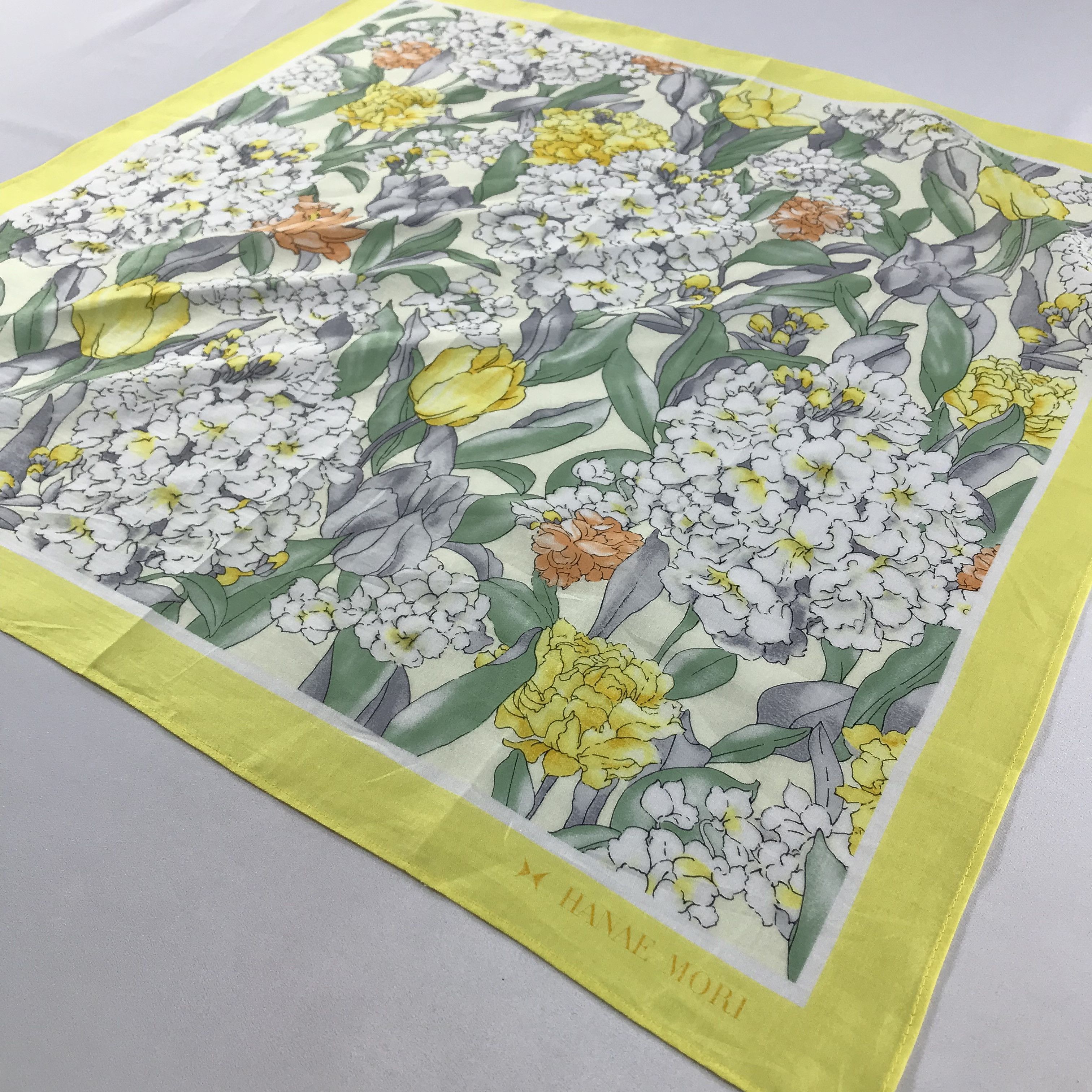 Hanae Mori Hanae Mori Bandana / Handkerchief / Neckerchief - S2512 Size ONE SIZE - 2 Thumbnail