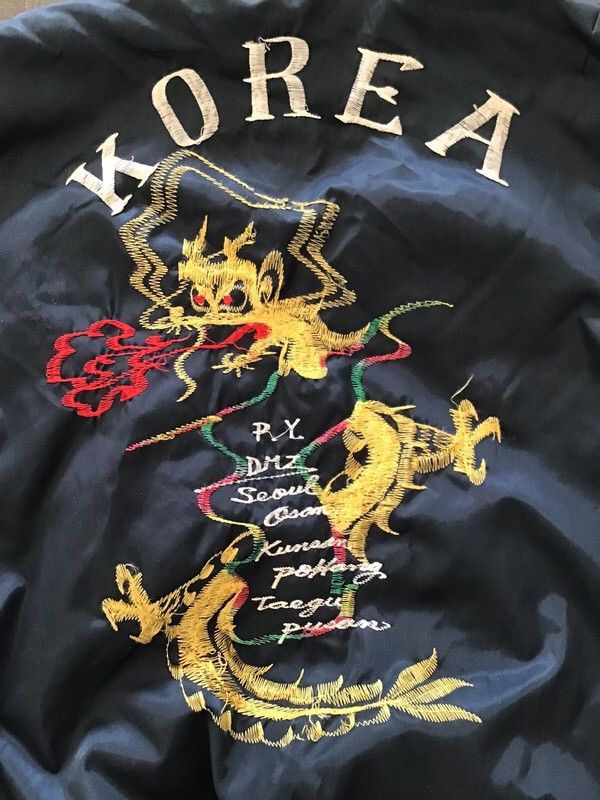 Vintage Vintage souvenir bomber jacket Korea sanforized Size US M / EU 48-50 / 2 - 2 Thumbnail