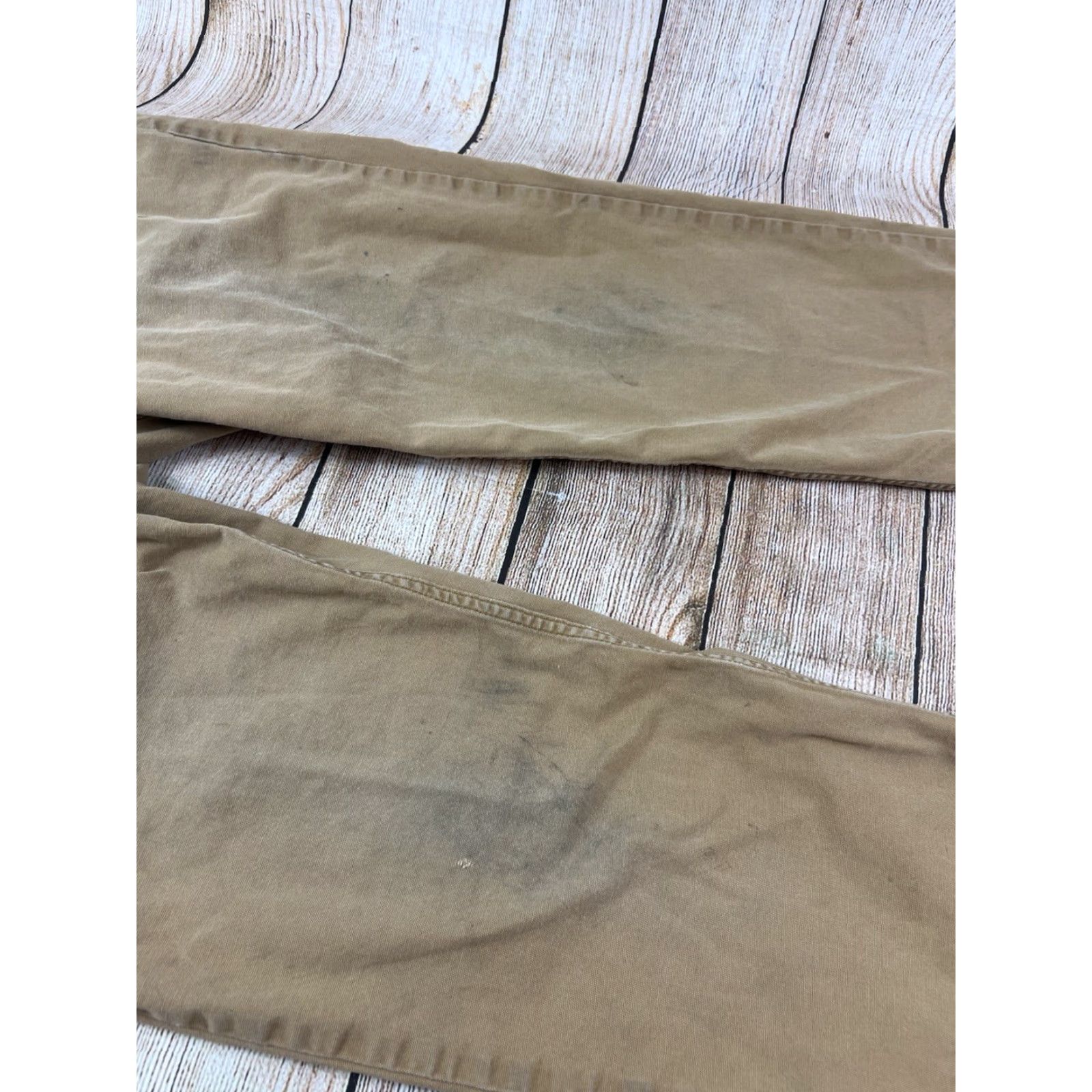 Carhartt Carhartt Mens Pants Canvas 5 Pocket Relaxed Fit Carpenter Work Pant Tan 32x30 Waist 32 Inseam 30 Brown Size US 32 / EU 48 - 4 Thumbnail