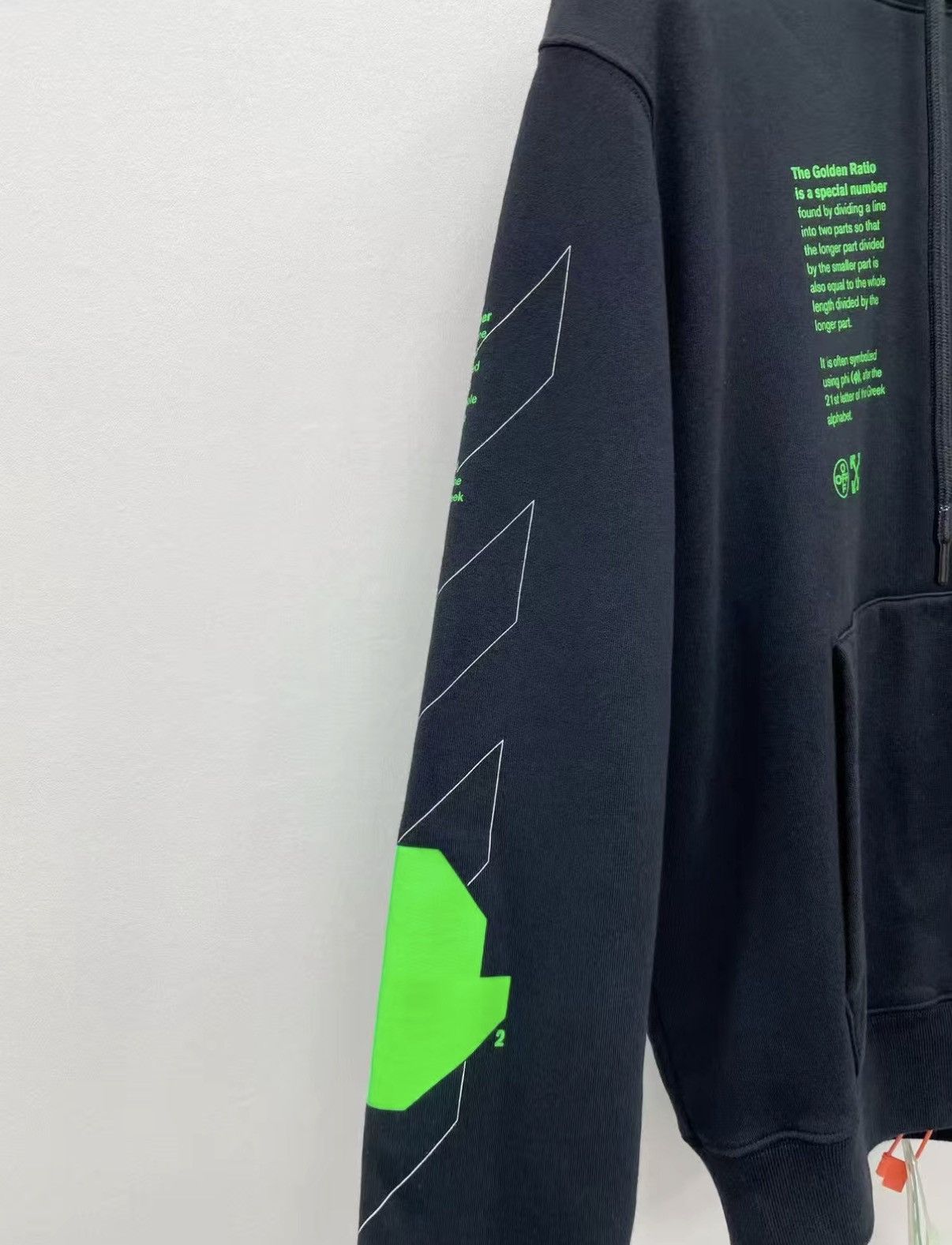 Off-White OFF-WHITE 100% Cotton Hooded Sweatshirt J30 Size US M / EU 48-50 / 2 - 7 Thumbnail