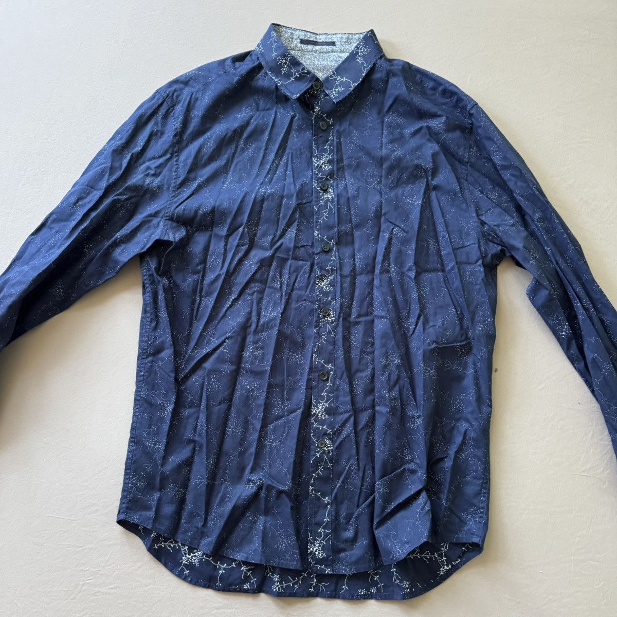 Elie Tahari Elie Tahari Cotton abstract botanical Button Up Shirt Size US L / EU 52-54 / 3 - 3 Thumbnail