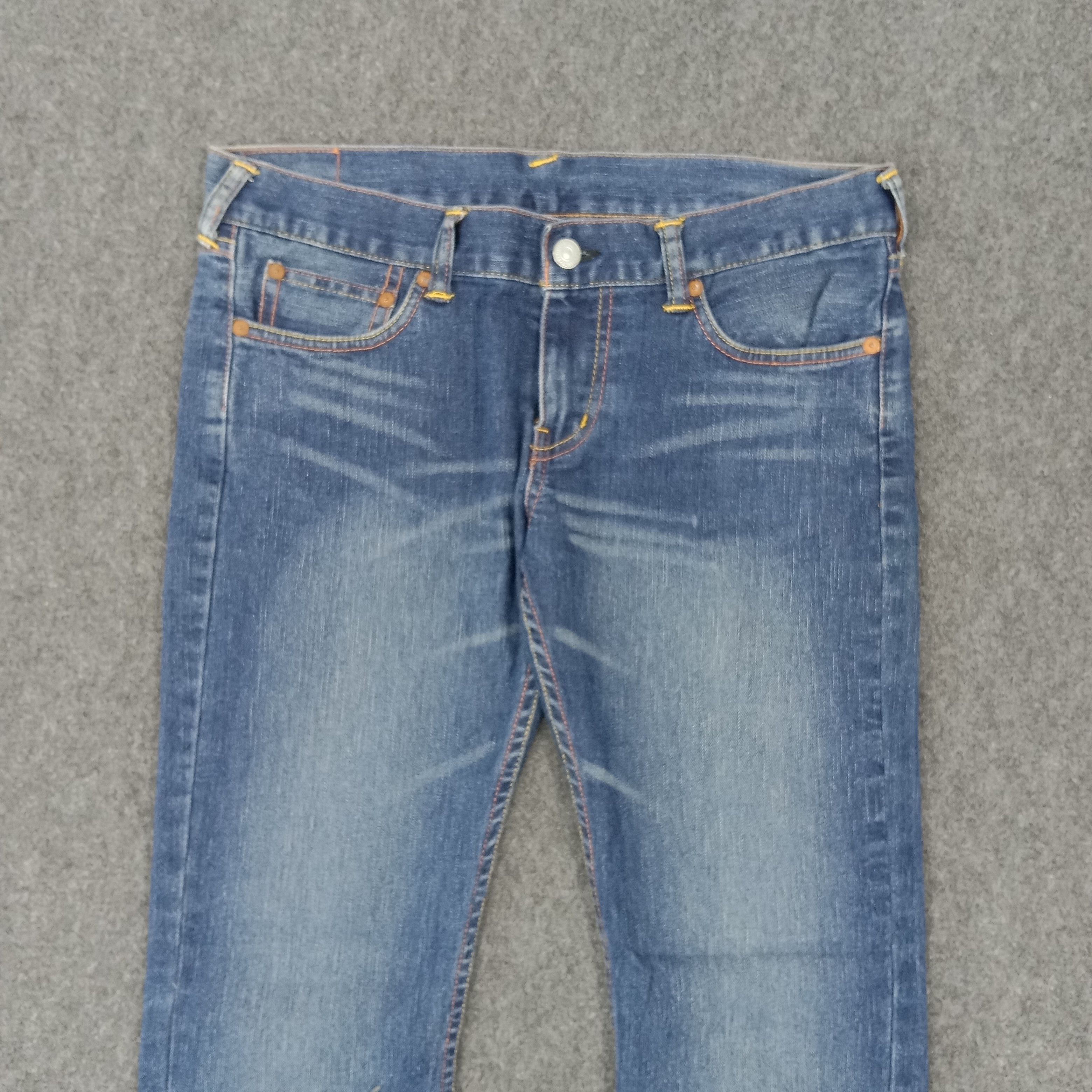 Japanese Brand × Vintage Evisu Japanese Brand Daicock Custom Art Denim Jeans Size 31" - 6 Thumbnail