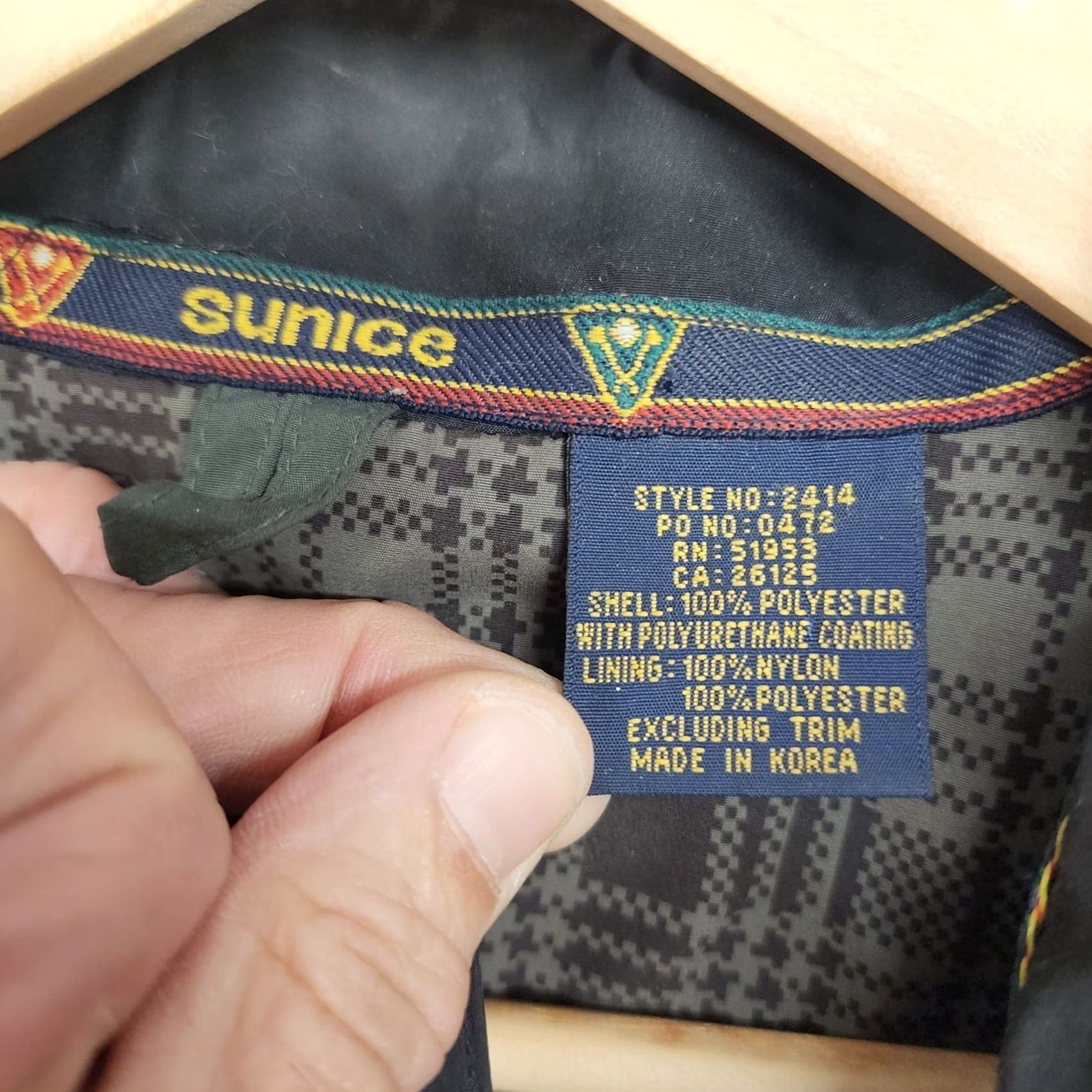Vintage VINTAGE Sunice Jacket Windbreaker Pullover Golf 1/2 Zip Green L Mens Flaw Size US L / EU 52-54 / 3 - 4 Thumbnail