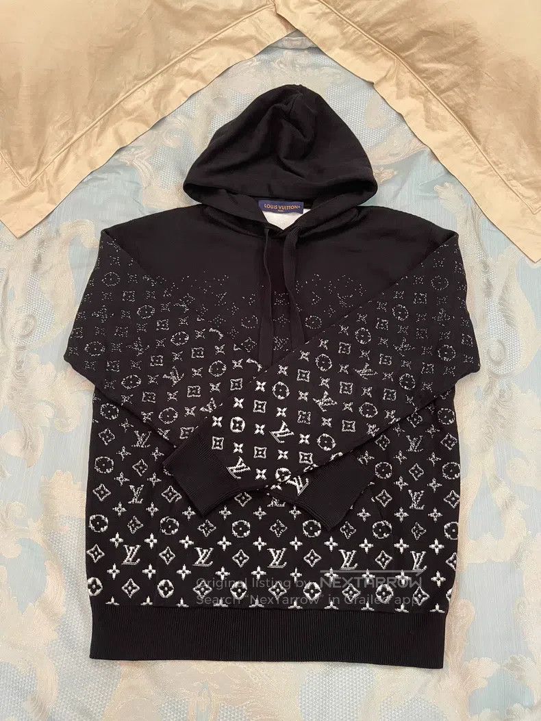Louis Vuitton Louis Vuitton Full logo design hoodie Size US M / EU 48-50 / 2 - 2 Thumbnail