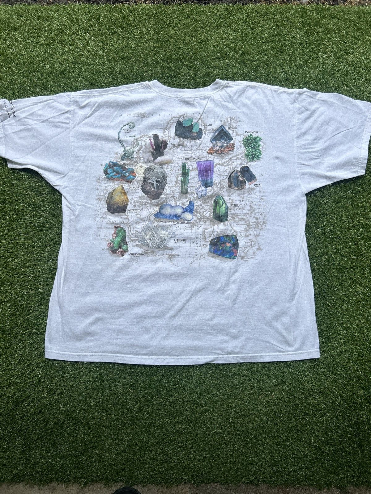 Vintage 2007 Borax Visitor Center Mineral Specimen T-Shirt Size US XXL / EU 58 / 5 - 5 Thumbnail