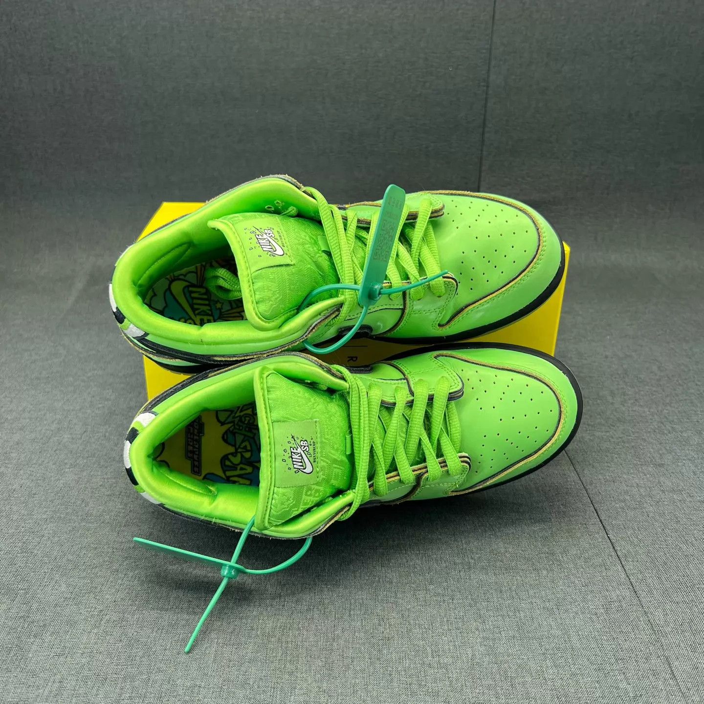 Nike Nike Dunk SB Powerpuff Girls Green 43 (New, Box) Size US 10 / EU 43 - 5 Thumbnail
