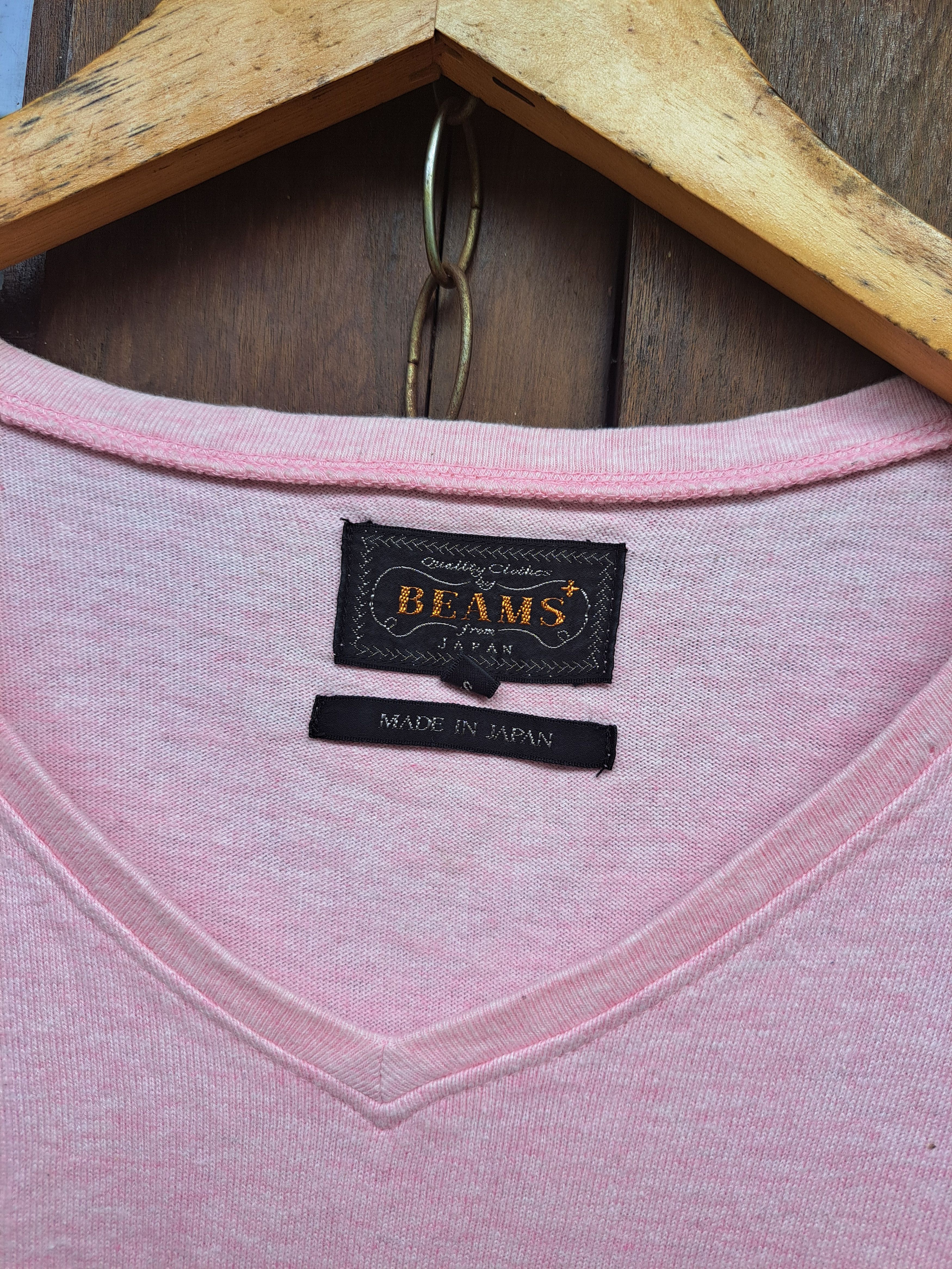 Beams Plus Beams plus V neck Tshirt Longsleeve Small Beams + Size US S / EU 44-46 / 1 - 4 Thumbnail