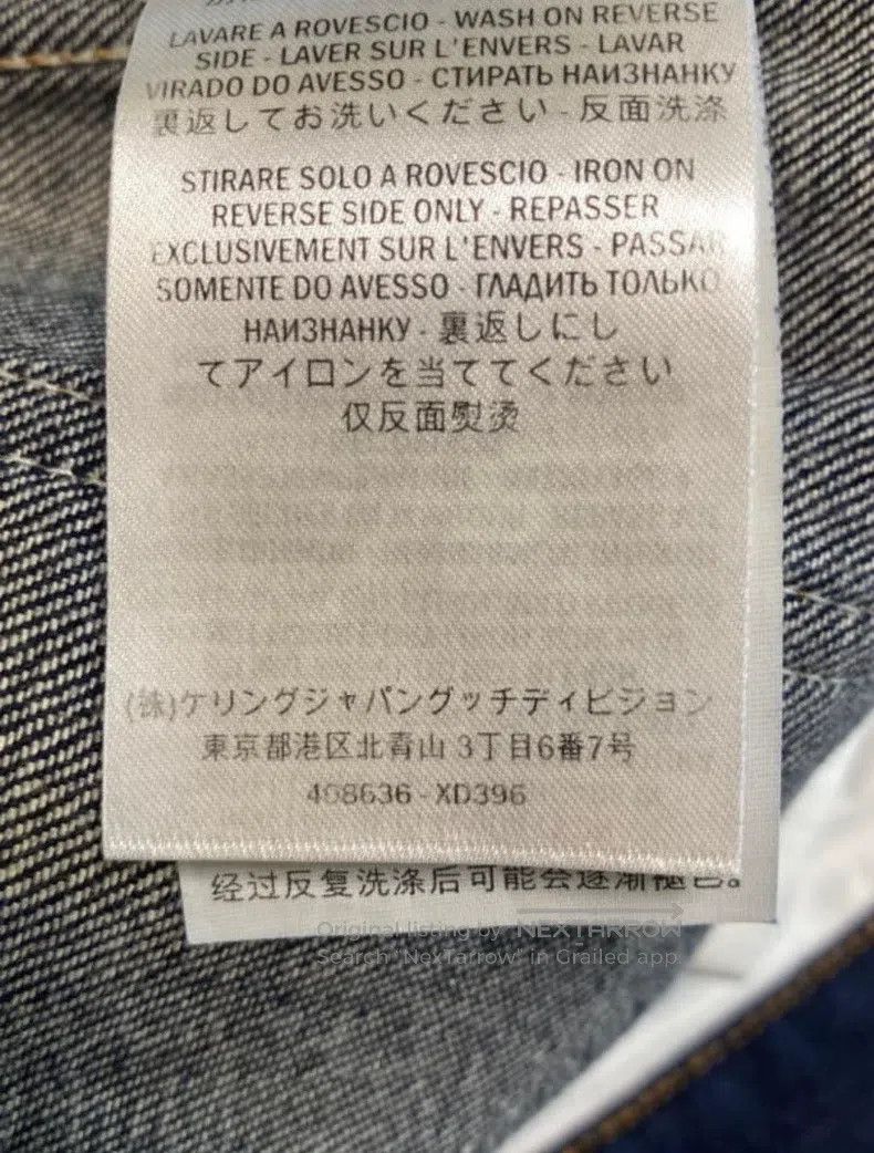 Gucci Gucci Straight jeans with retro logo Size US 30 / EU 46 - 9 Thumbnail