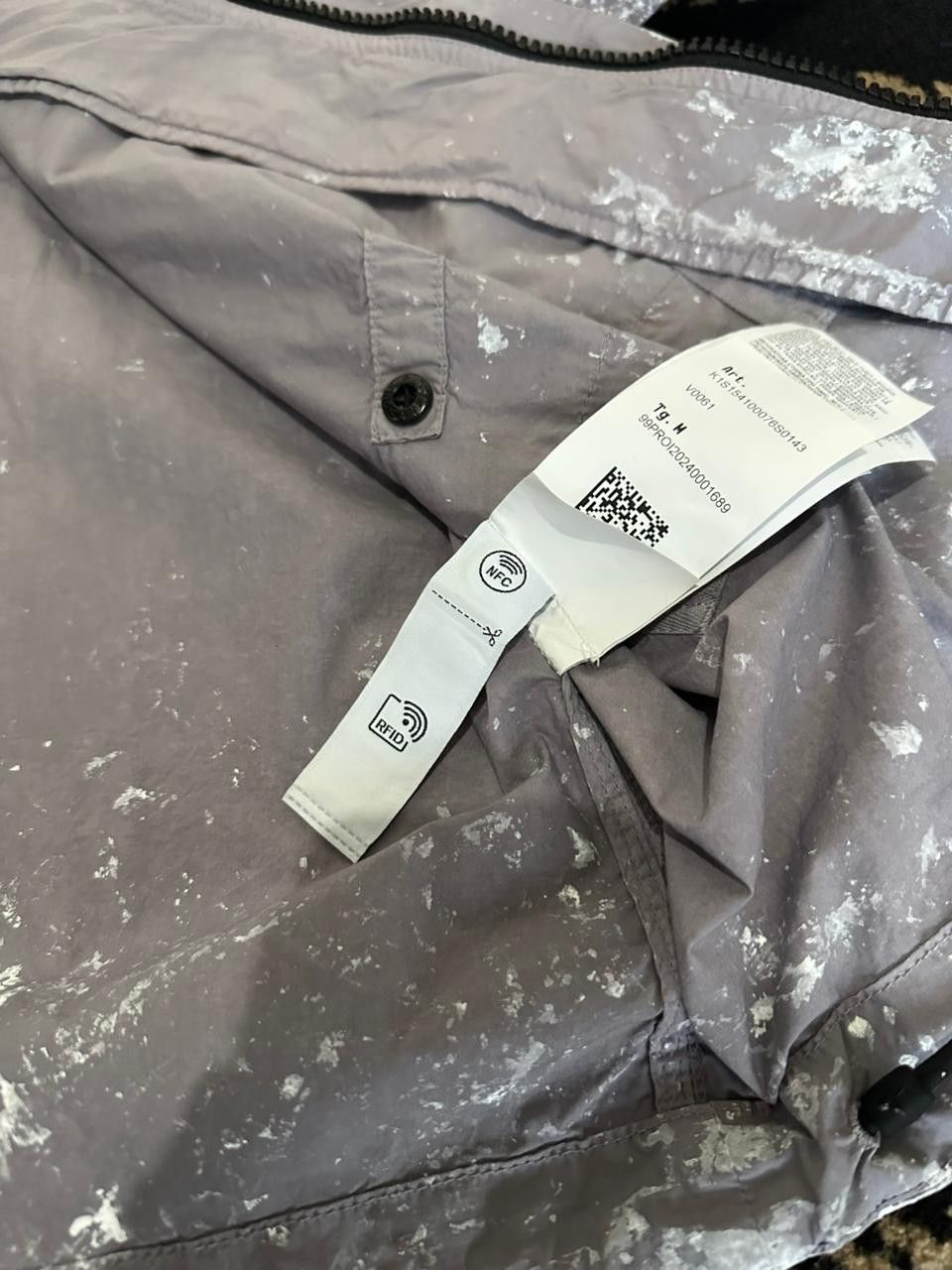 Stone Island Stone island white pigment on tela paracadute strech - TC Size US M / EU 48-50 / 2 - 8 Thumbnail