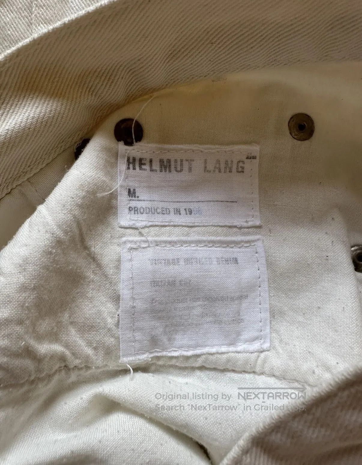 Helmut Lang White High. Size US 26 / EU 42 - 6 Thumbnail