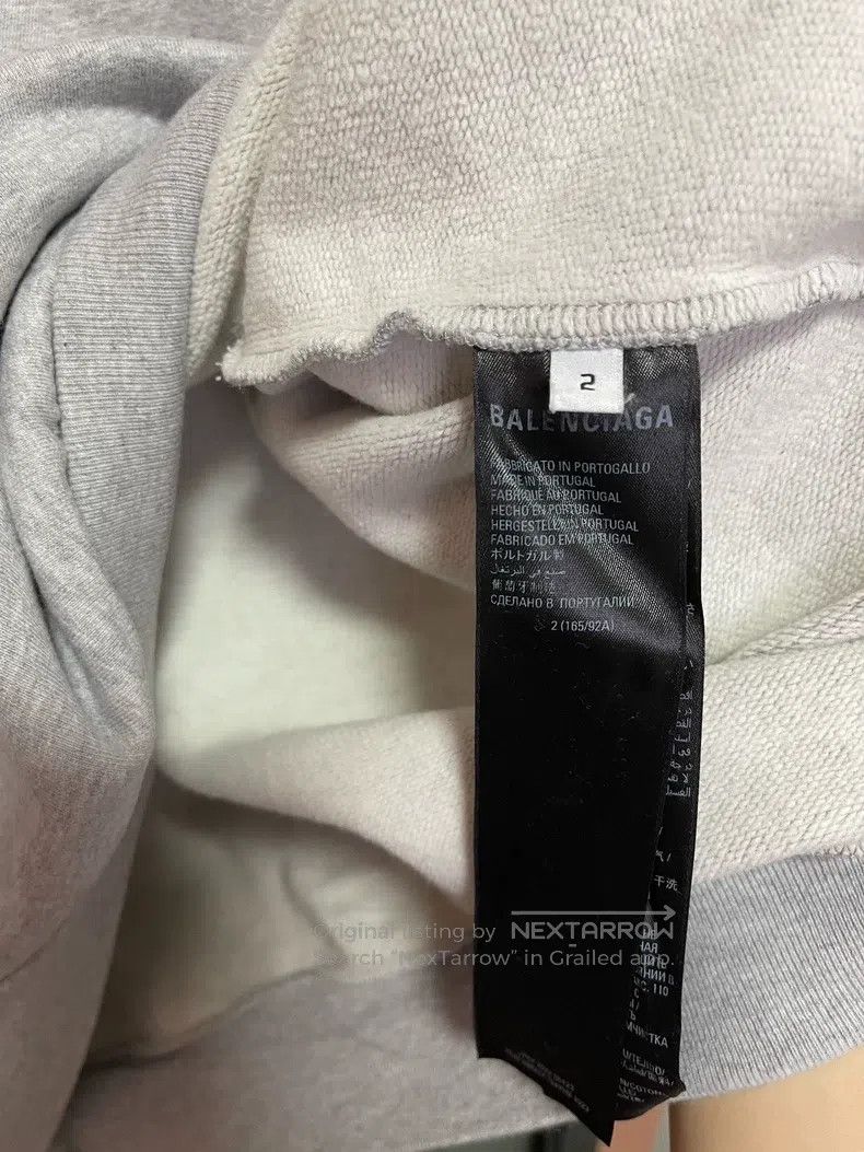 Balenciaga Balenciaga Solid Color Letter Printed Casual Hooded Long S Size US M / EU 48-50 / 2 - 4 Thumbnail