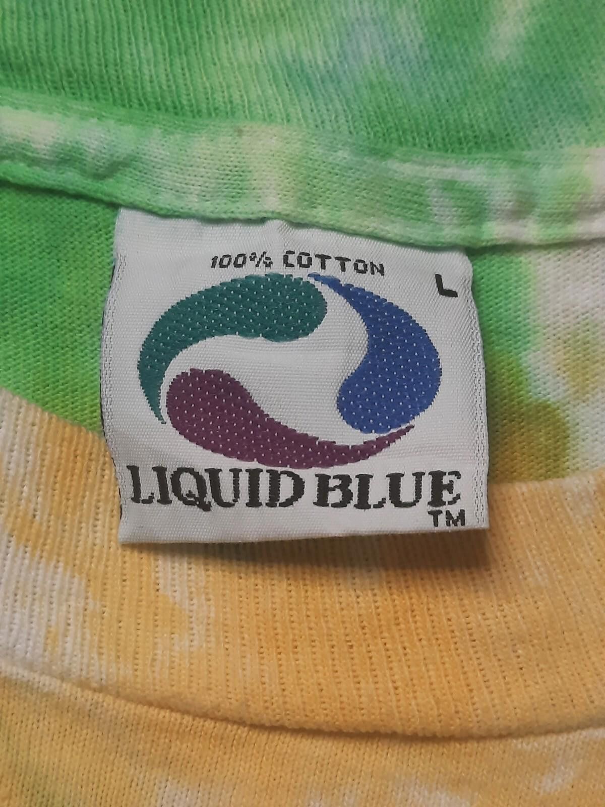 Liquid Blue '93 GRATEFUL DEAD LIQUID BLUE L RAINFOREST DEAD T-Shirt USA Size US L / EU 52-54 / 3 - 2 Thumbnail