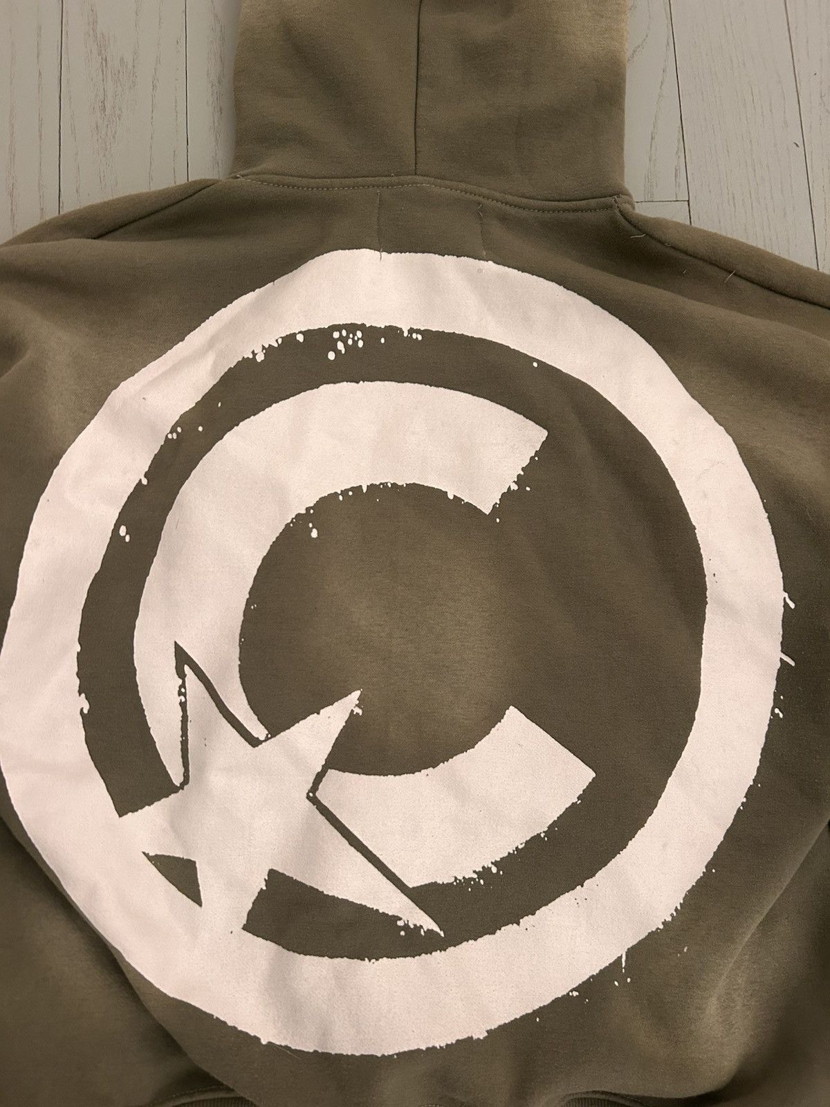Other Clairvoyant Brand Green Hoodie, medium, white logo Size US M / EU 48-50 / 2 - 7 Thumbnail