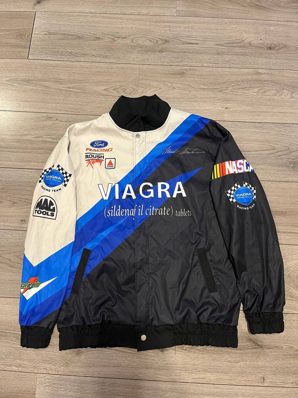 Ford Racing NASCAR Ford Viagra Vintage Nascar Racing Jacket Men s Grailed