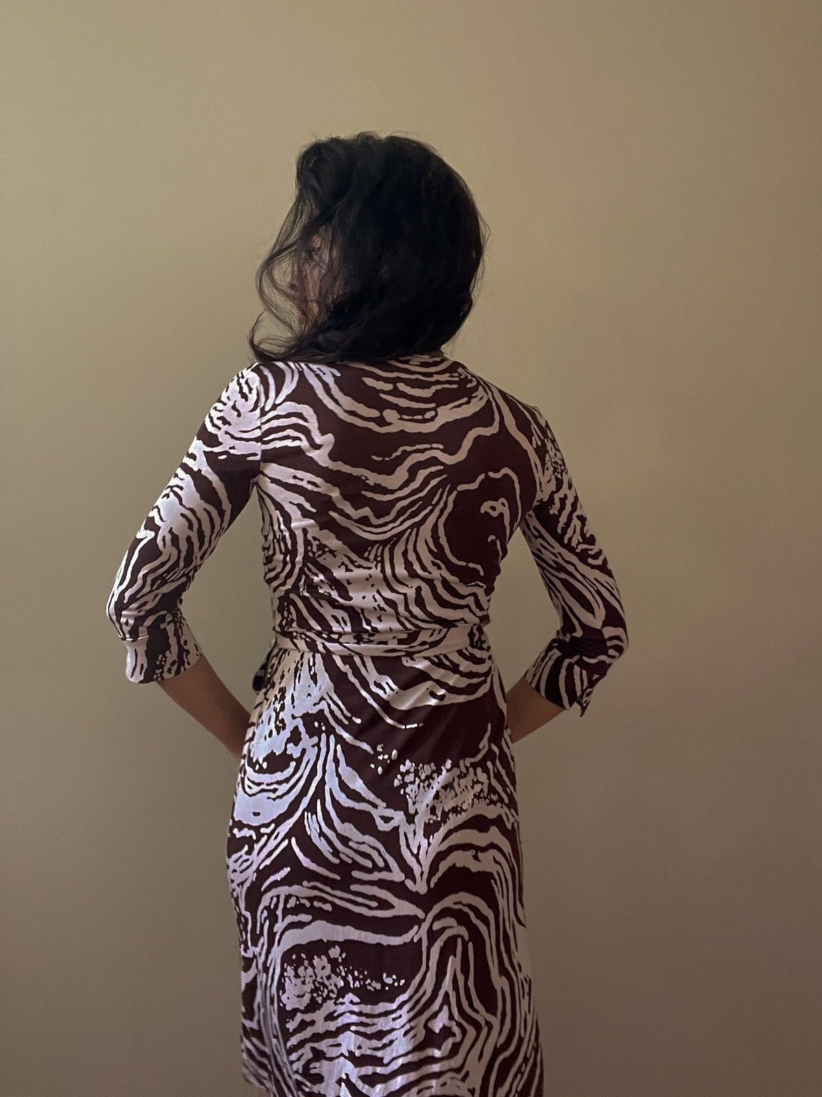 Diane von Furstenberg Vintage Diane von Fürstenberg Silk Wrap Dress Size XS / US 0-2 / IT 36-38 - 2 Thumbnail