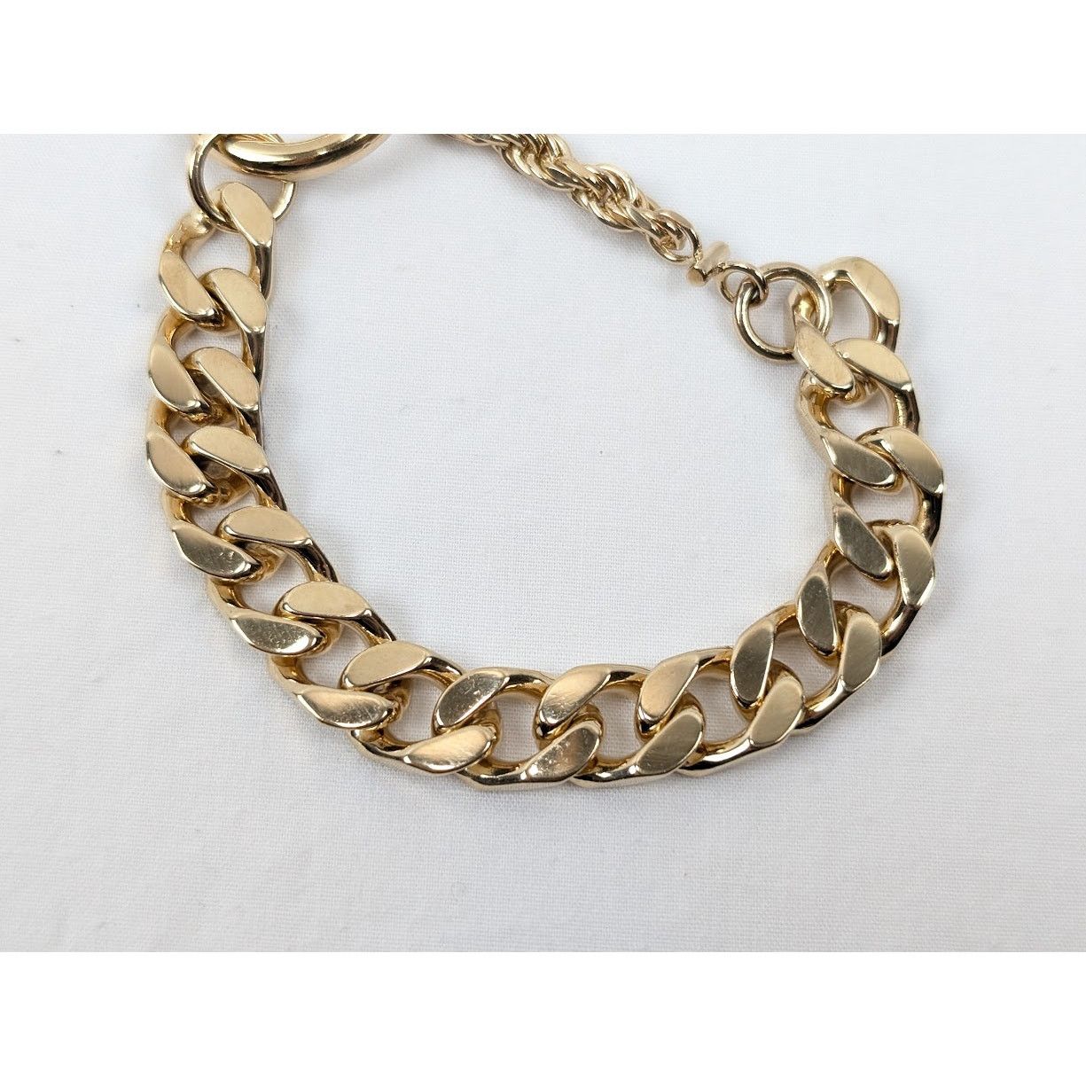 Bottega Veneta o1rshd1 Size:M / Gold Finish Sterling Silver Bracelet Yellow Size ONE SIZE - 4 Thumbnail