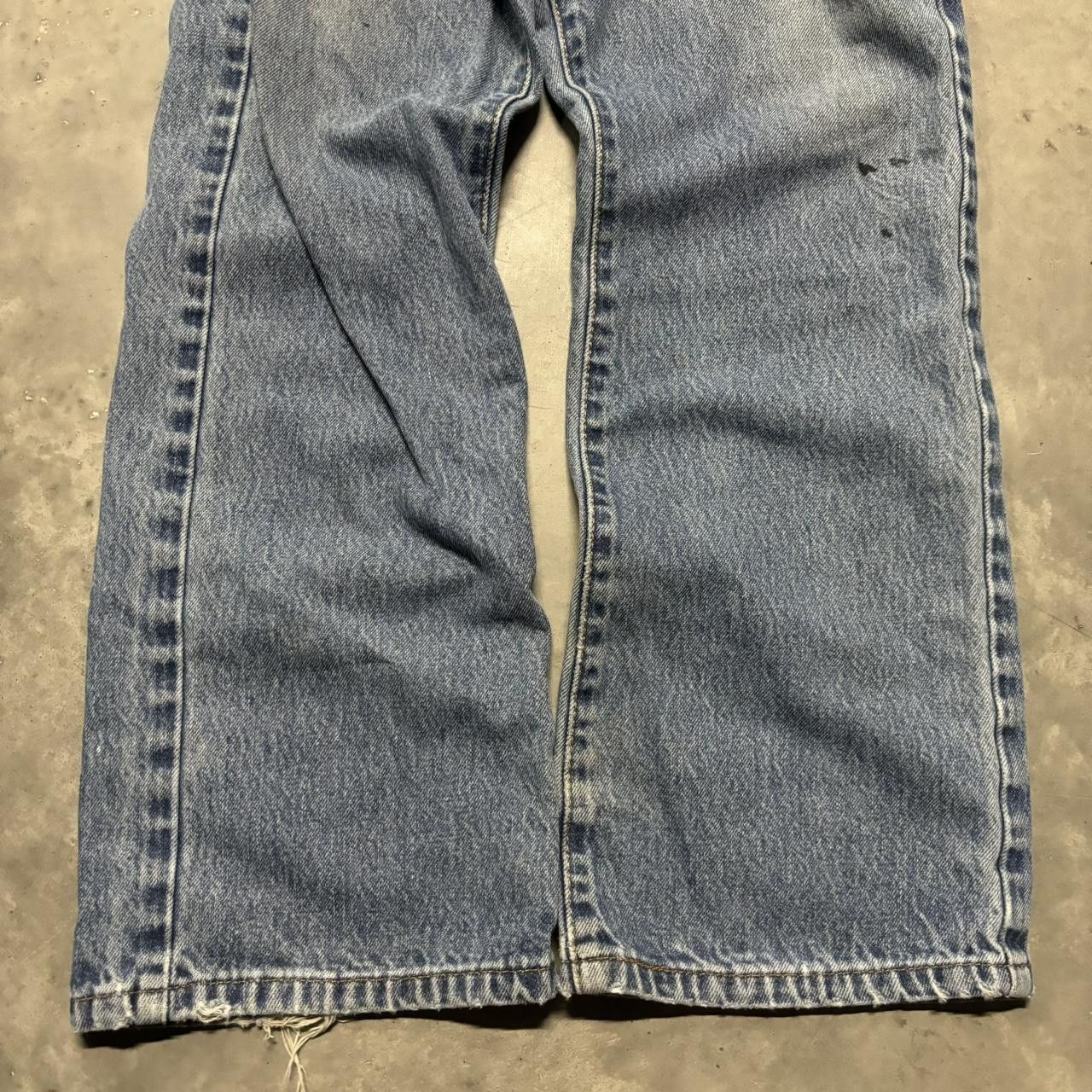 Levi's × Vintage Crazy Vintage Y2K/2000s Grunge Levi’s Medium Wash Denim Jeans! Size US 32 / EU 48 - 6 Thumbnail