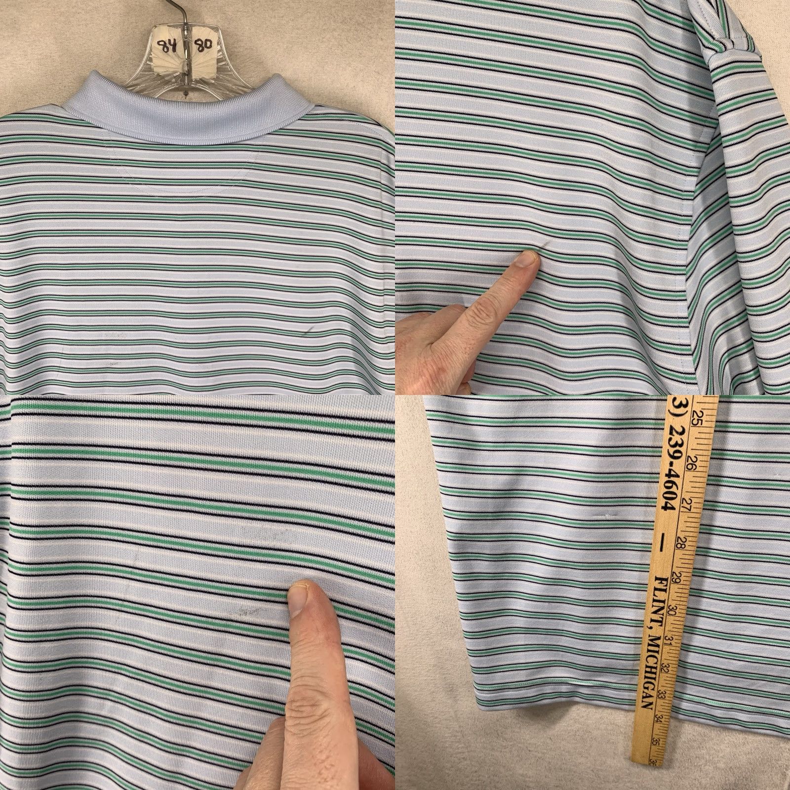 Under Armour Under Armour Polo Shirt XL Blue Green Waikoloa Logo Golf Short Sleeve Mens Size US XL / EU 56 / 4 - 9 Thumbnail