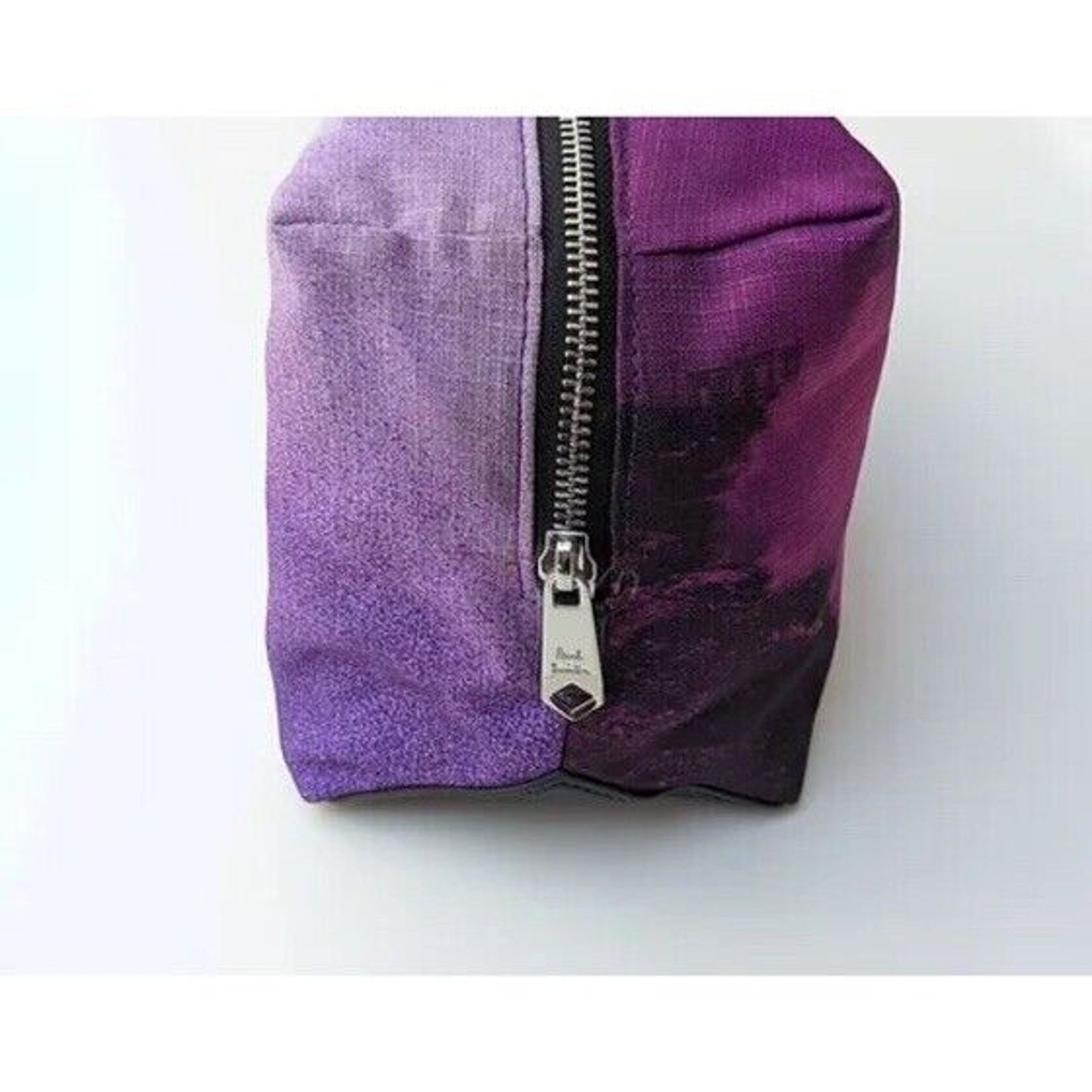 Paul Smith NWT $200 canvas & leather Photo Print Wash Bag / Dopp Kit. Size ONE SIZE - 10 Thumbnail