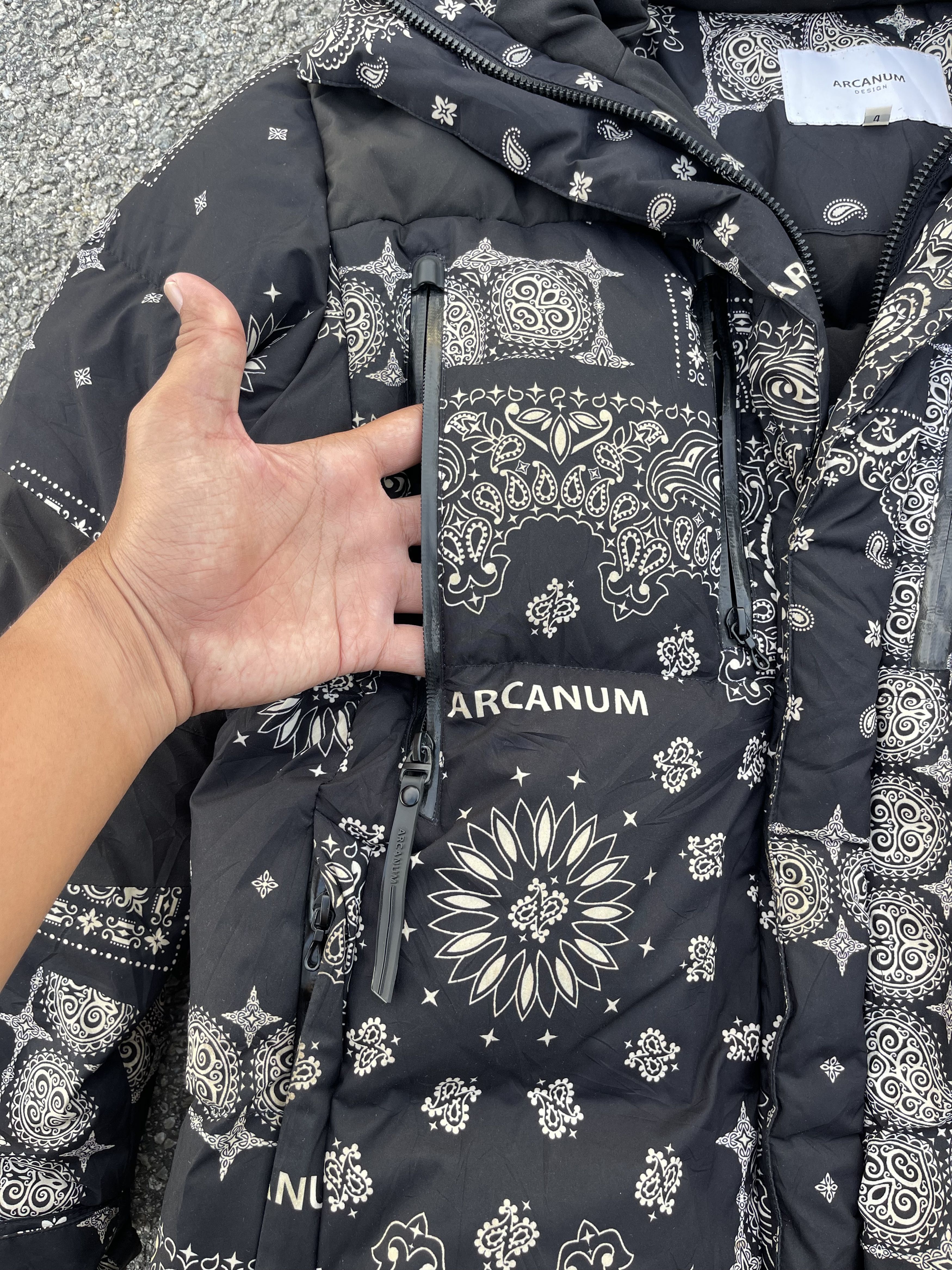If Six Was Nine × JACKROSE Arcanum Design by Jack Rose Puffer Balaclava Size US XL / EU 56 / 4 - 9 Thumbnail