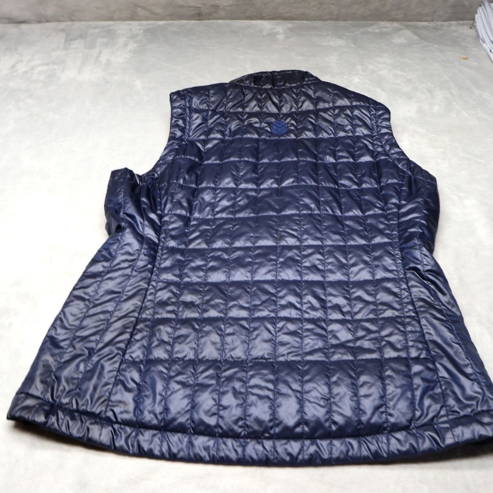 Logo 7 Stio Vest Womens Large Blue Full Zip Insulated Quilted Puffer LOGO Size M / US 6-8 / IT 42-44 - 7 Thumbnail