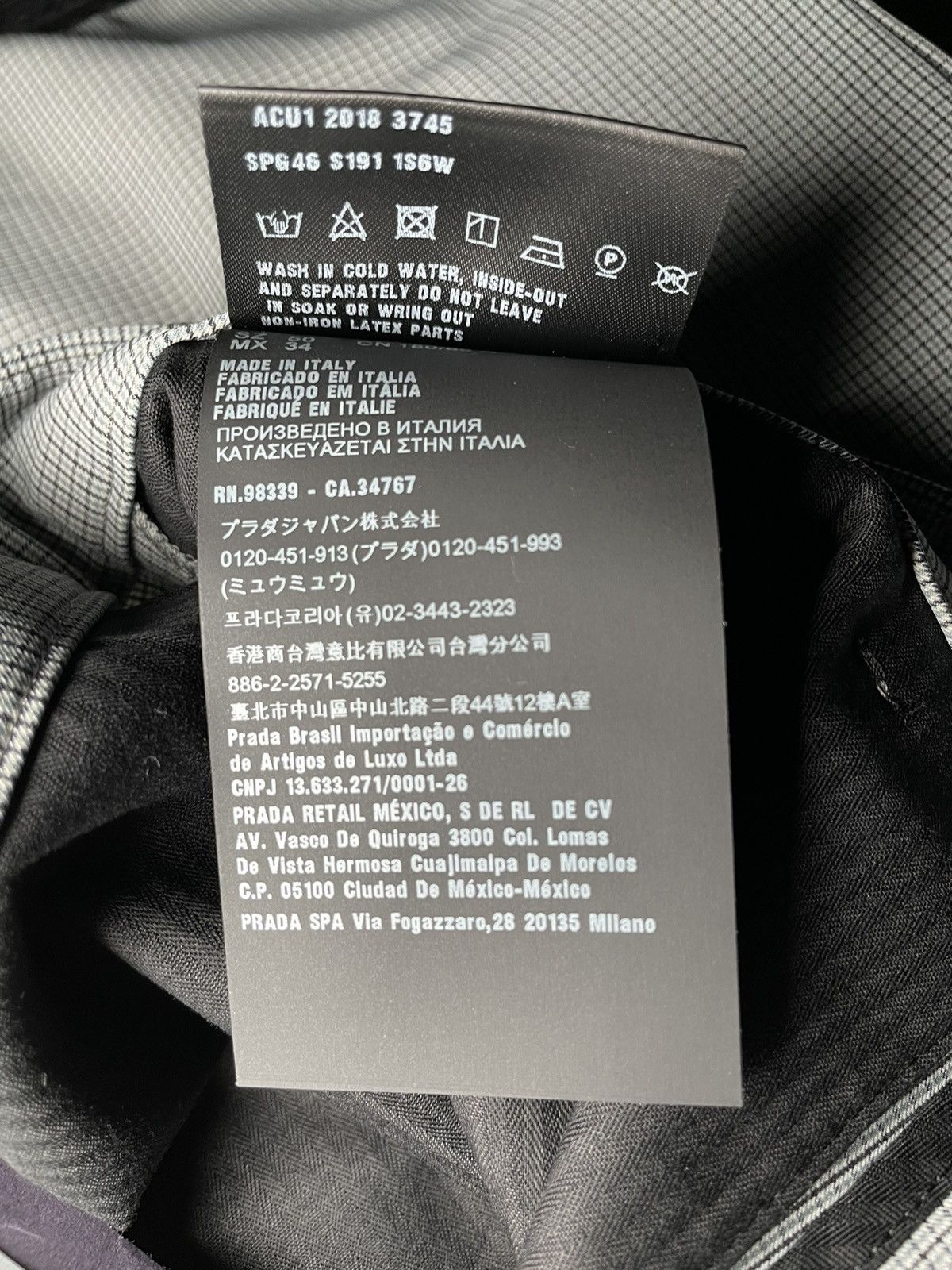 Prada Prada SS 2018 Acciaio Velcro Pants Size US 34 / EU 50 - 16 Thumbnail