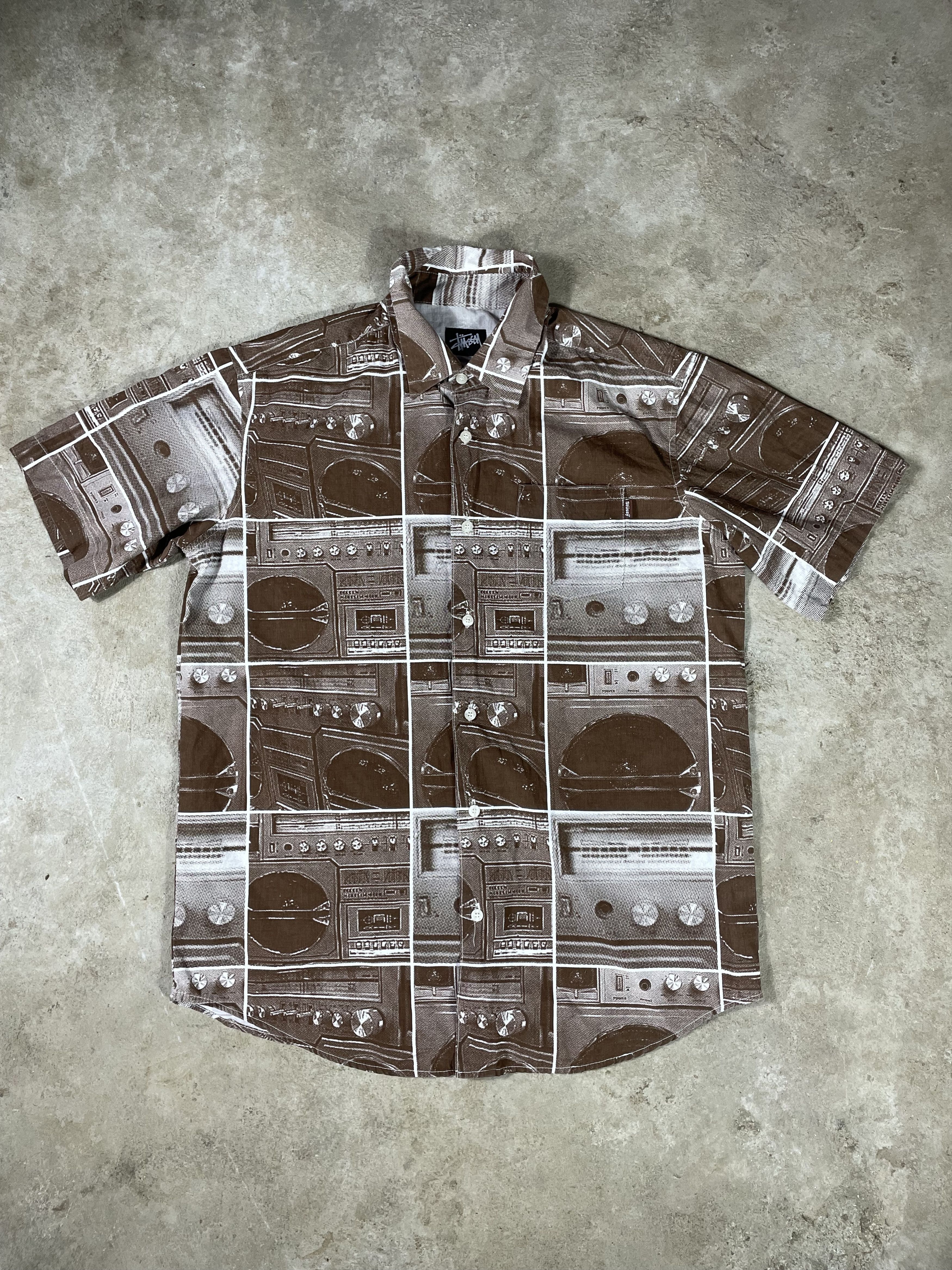 Stussy 90s Stussy Boombox AOP Polo Size US M / EU 48-50 / 2 - 1 Thumbnail