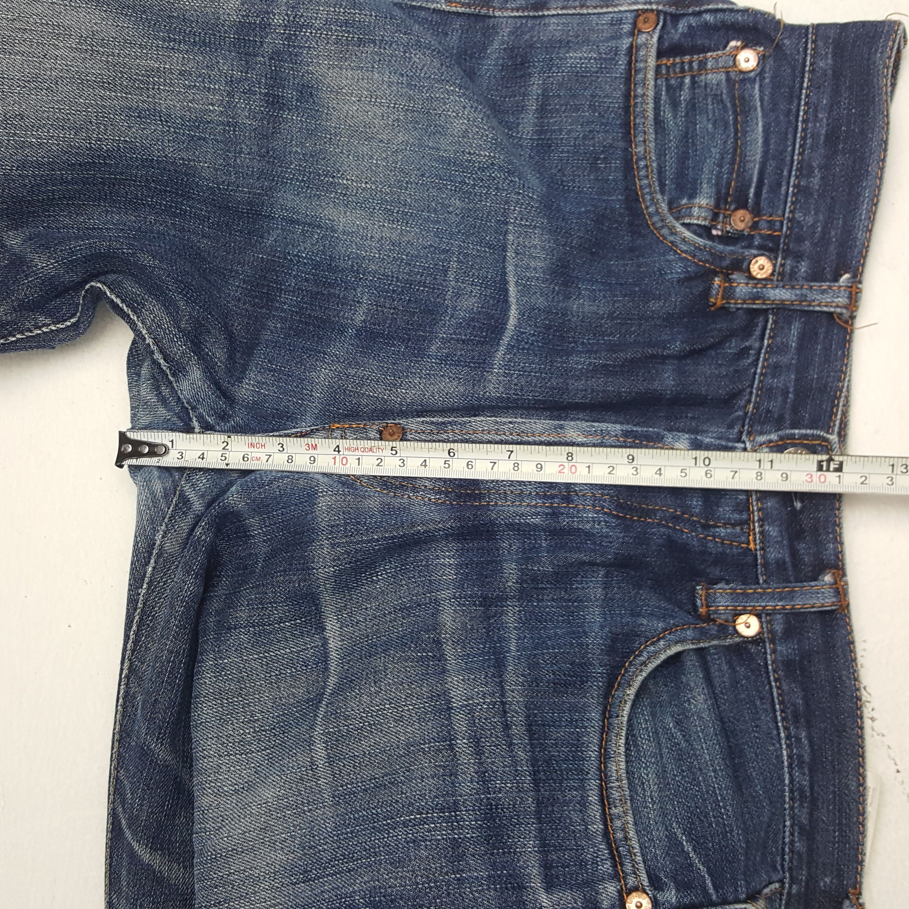 Japanese Brand × Vintage Vintage Evisu Japanese Brand Daicock Custom Denim Jeans Size US 29 - 10 Thumbnail