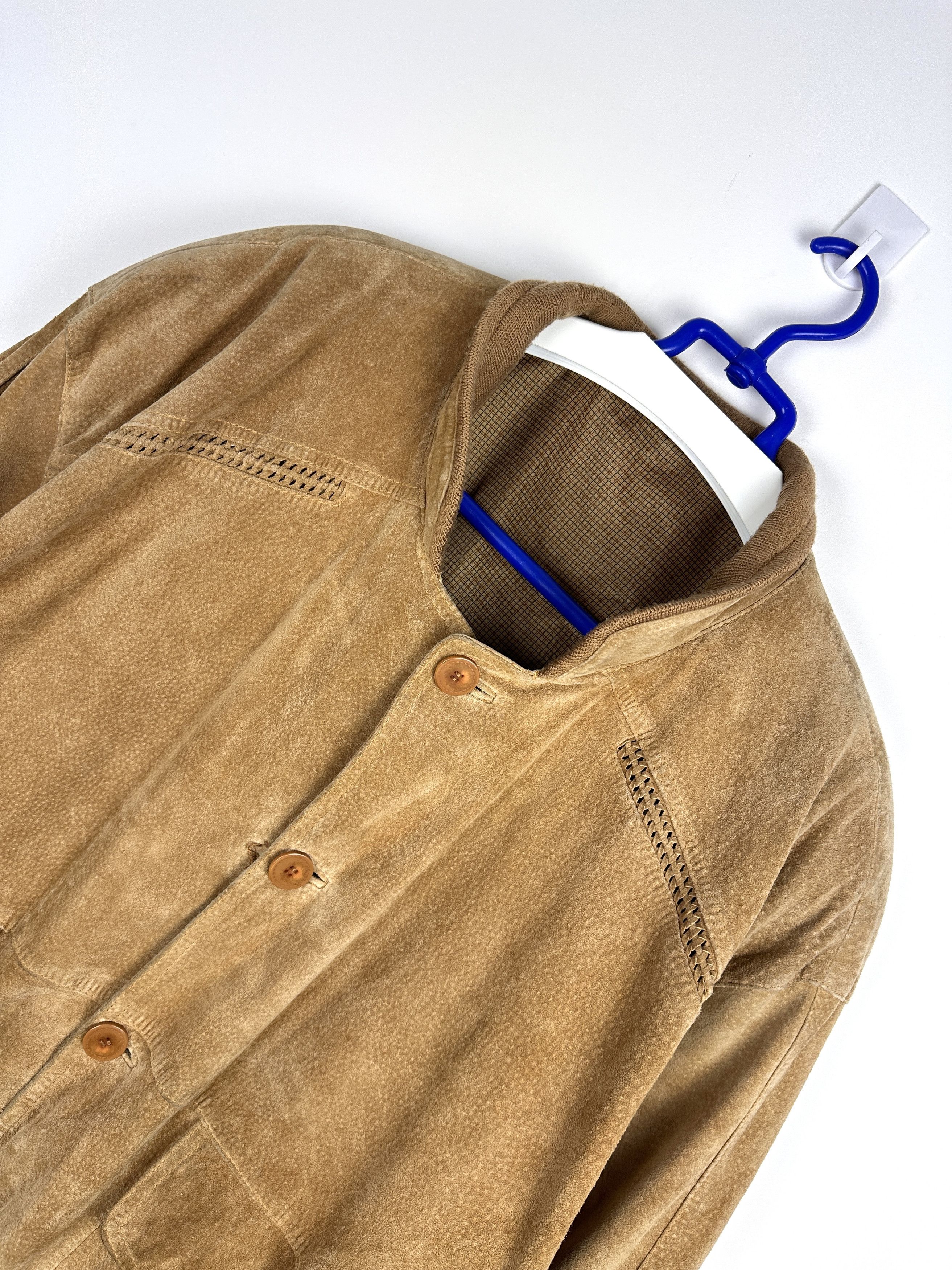 Vintage Vintage leather jacket bomber starboy elegant XXL Size US XXL / EU 58 / 5 - 2 Thumbnail
