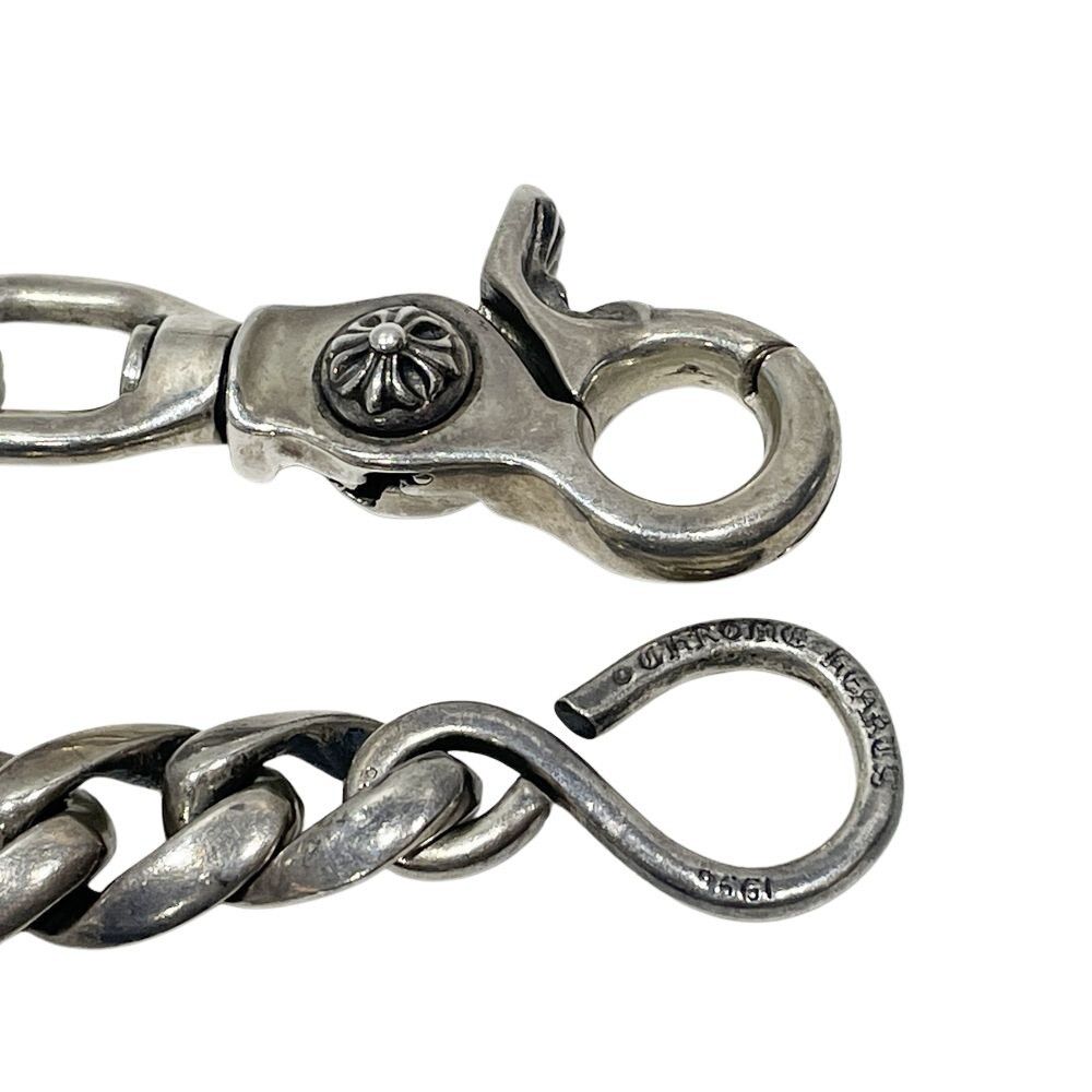 CHROME HEARTS Wallet Chain 1 Clip Short Classic Men's Silver