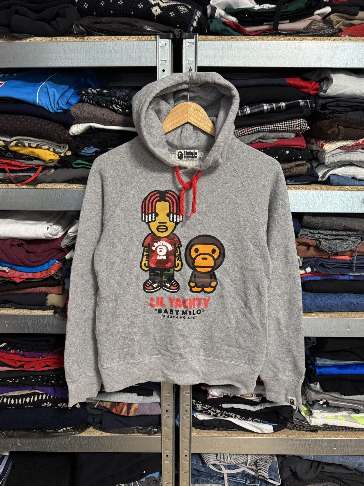 Bape BAPE Baby Milo 'Junk Food' hoodie 2006 size S | Grailed