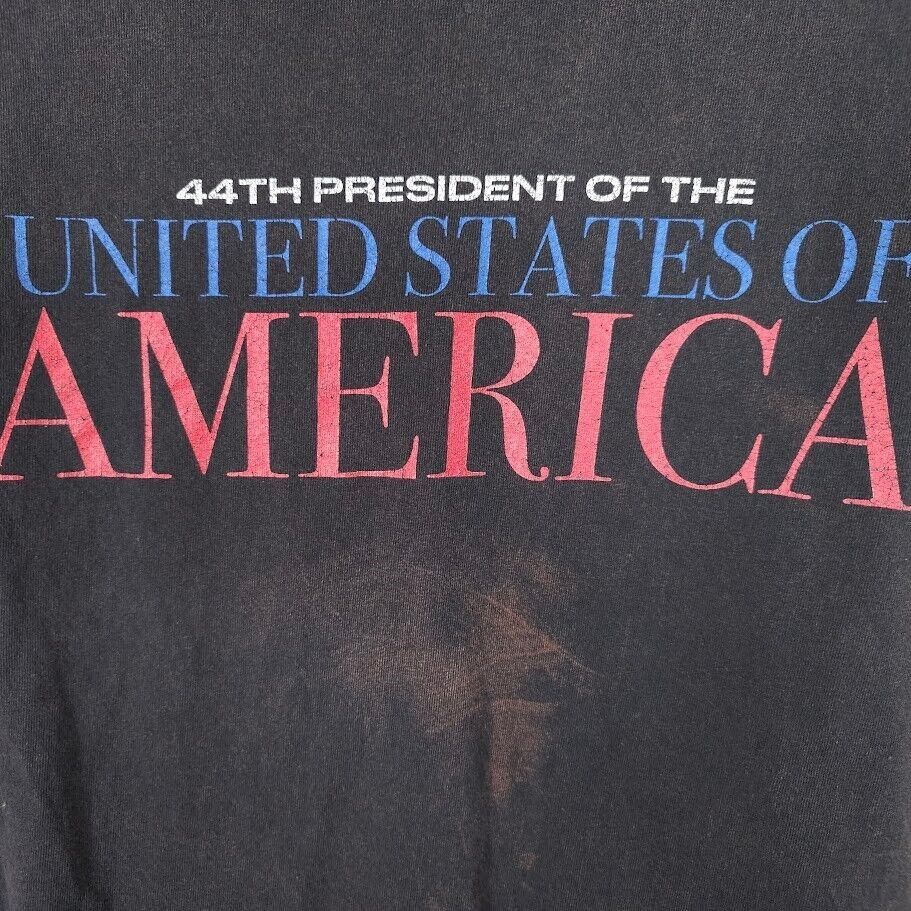 Other Barack Obama T Shirt Mens Size 2XL Black 44th President Rap Size US XXL / EU 58 / 5 - 4 Thumbnail