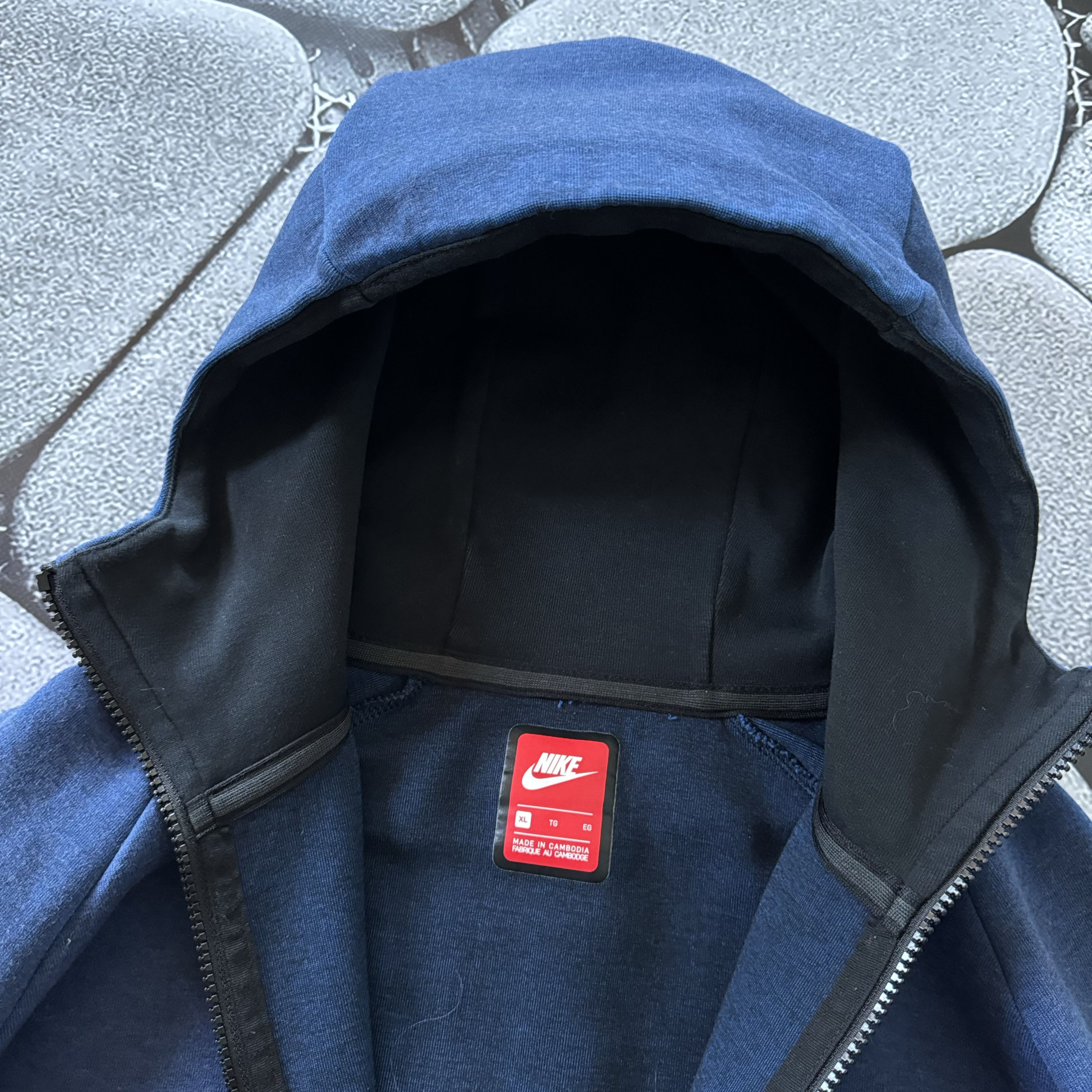 Nike NIKE TECH FLEECE ZIP HOODIE SWOOSH DRILL STYLE Size US XL / EU 56 / 4 - 4 Thumbnail