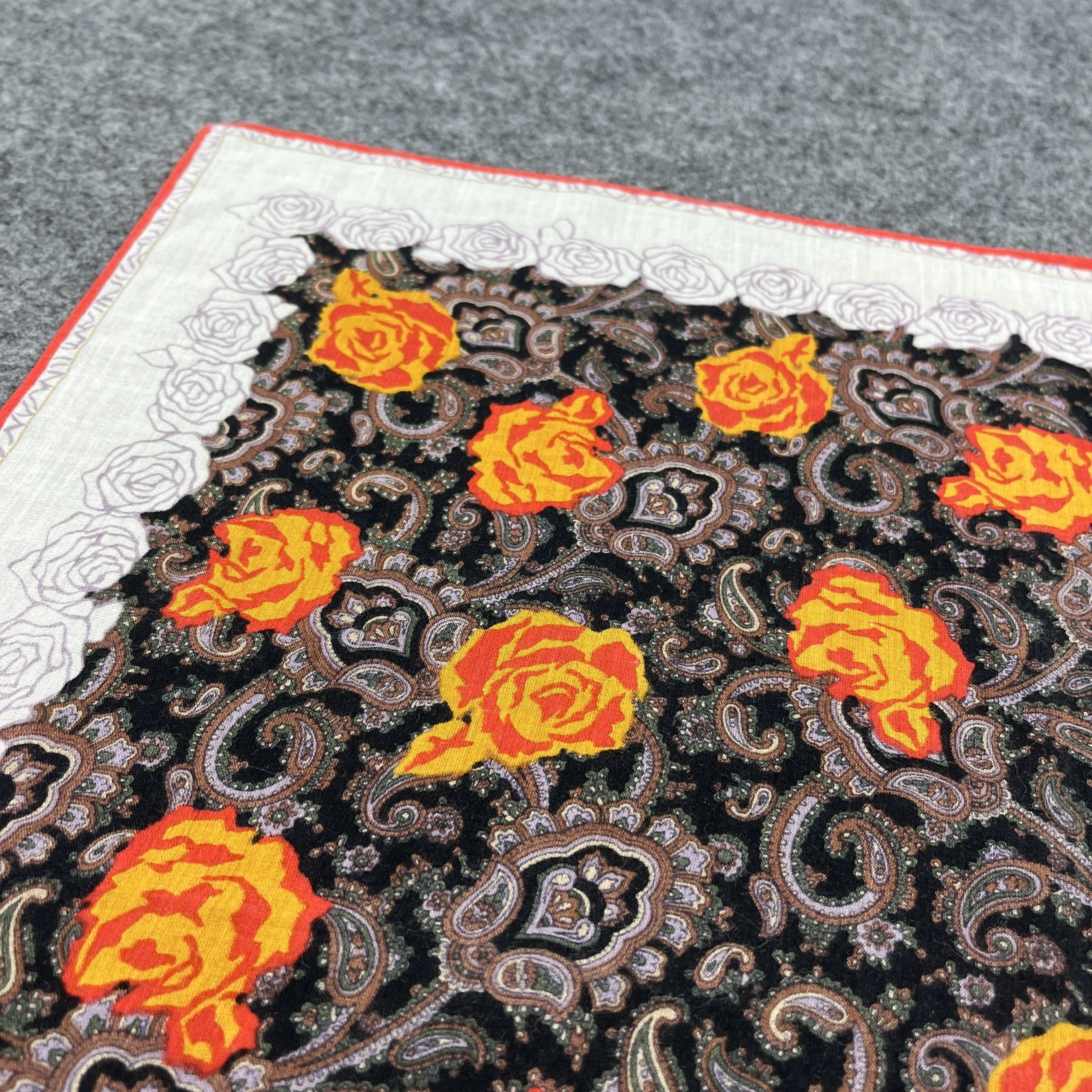 Vintage Christian Dior Handkerchief / Bandana / Neckerchief B984 Size ONE SIZE - 7 Thumbnail