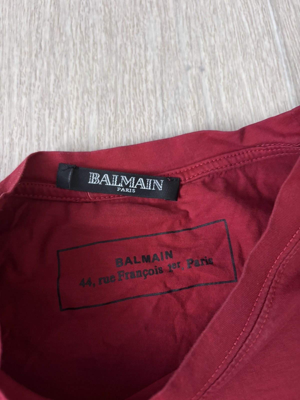 Balmain Balmain Parish men’s t shirt Size US M / EU 48-50 / 2 - 3 Thumbnail