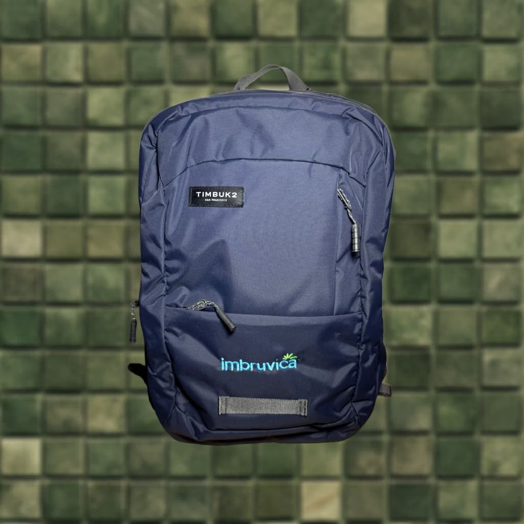 Vintage Timbuk2 Backpack Parkside Logo Blue NWT Laptop School Bag Canvas Men Navy Nautical With Tags Size ONE SIZE - 1 Thumbnail
