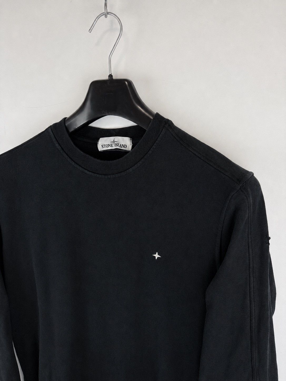 Stone Island Black Stone Island Stellina sweatshirt Size US M / EU 48-50 / 2 - 2 Thumbnail