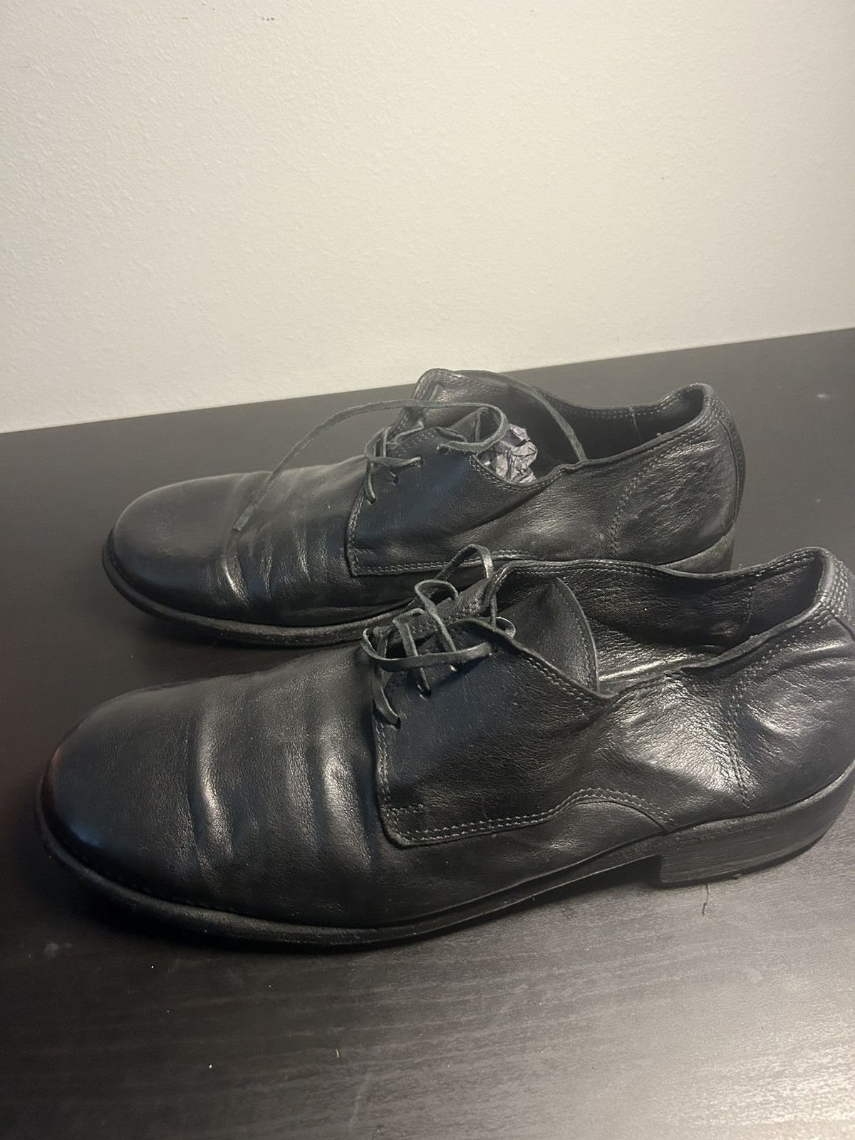 Guidi Guidi 992 - Large Kangaroo Derby Shoes Size US 10 / EU 43 - 2 Thumbnail