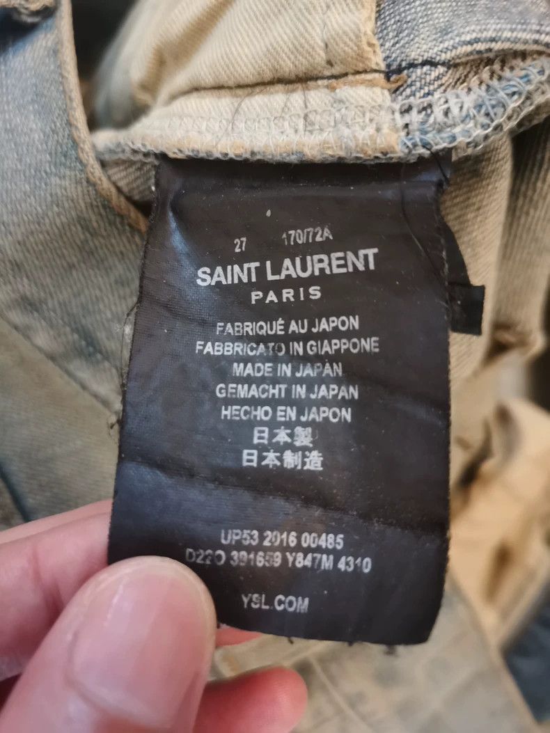 Other Saint Laurent distressed denim jeans-2507 Size US 27 - 2 Thumbnail
