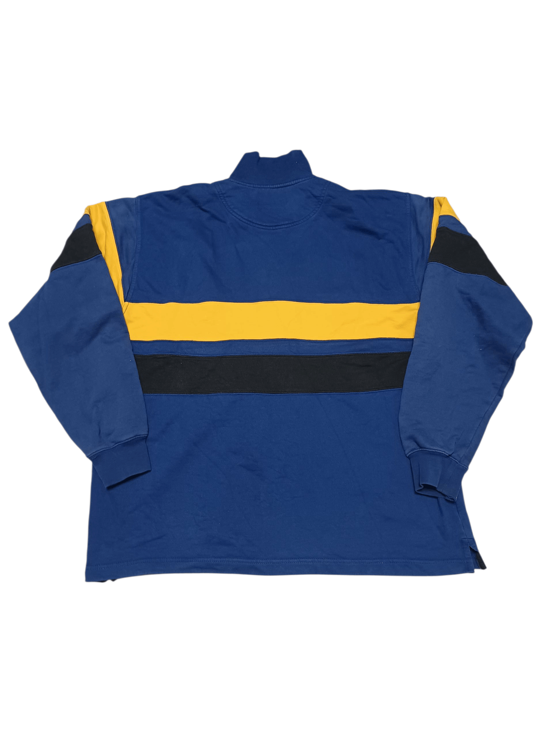 Timberland TIMBERLAND VINTAGE BIGLOGO EMBROIDERED 1/3 SWEATSHIRT Size US L / EU 52-54 / 3 - 3 Thumbnail