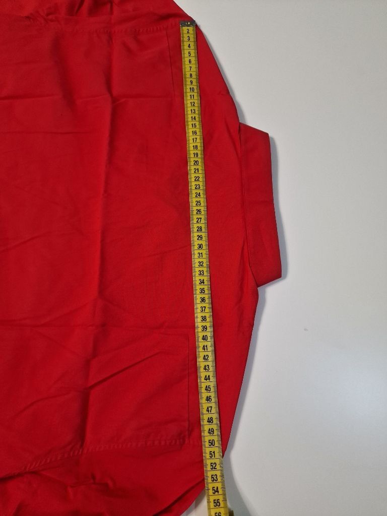 Dior × Hedi Slimane Dior Red Button-Up Shirt Size US L / EU 52-54 / 3 - 9 Thumbnail