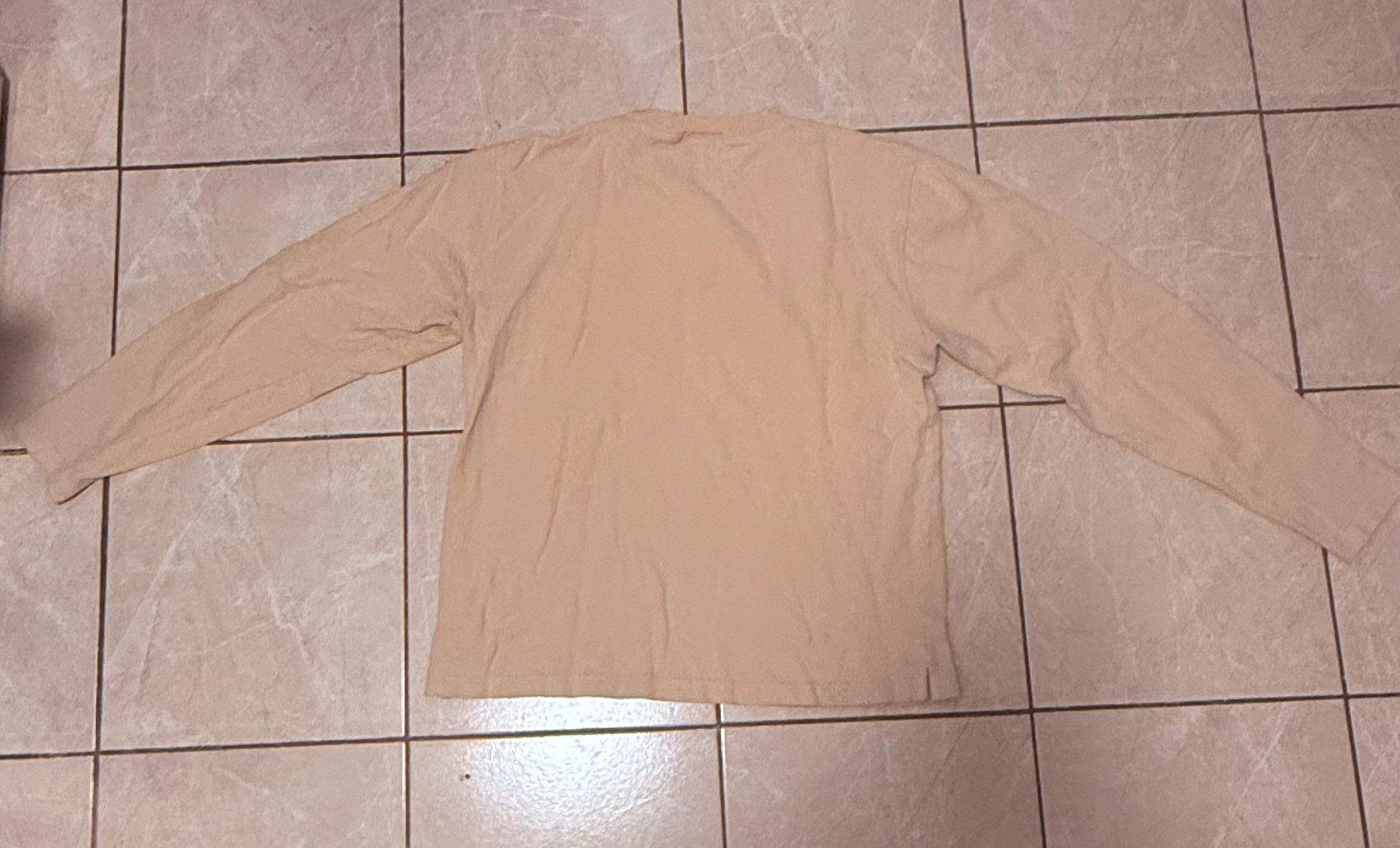 J.Crew J.Crew Long Sleeve Tee / Lightweight Crewneck – Peach Size US S / EU 44-46 / 1 - 2 Thumbnail