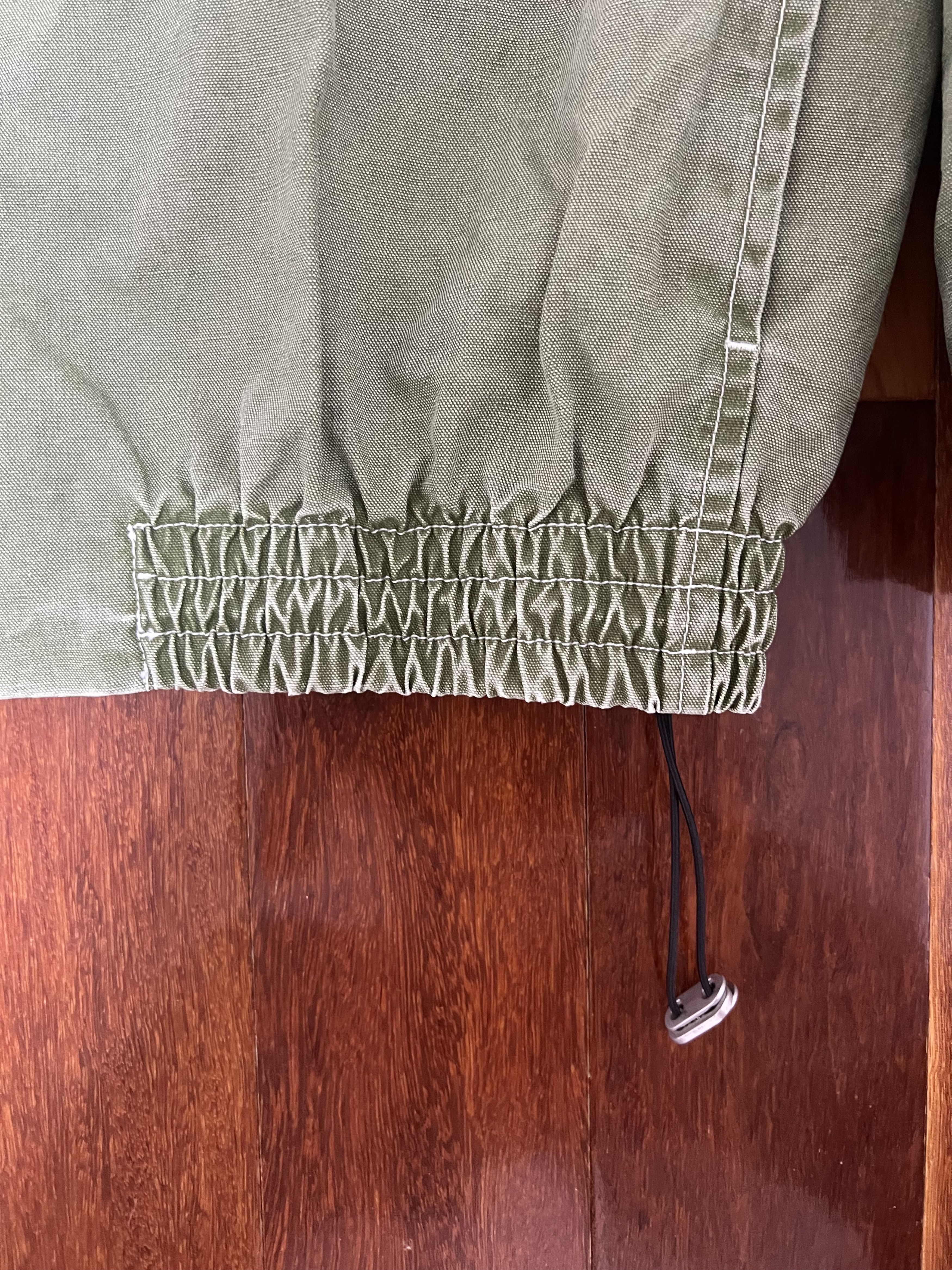 Arnar Mar Jonsson 💚 SS23 Ranra/Arnar Mar Jonsson Purs Hooded Jacket Oil Green Size US L / EU 52-54 / 3 - 14 Thumbnail