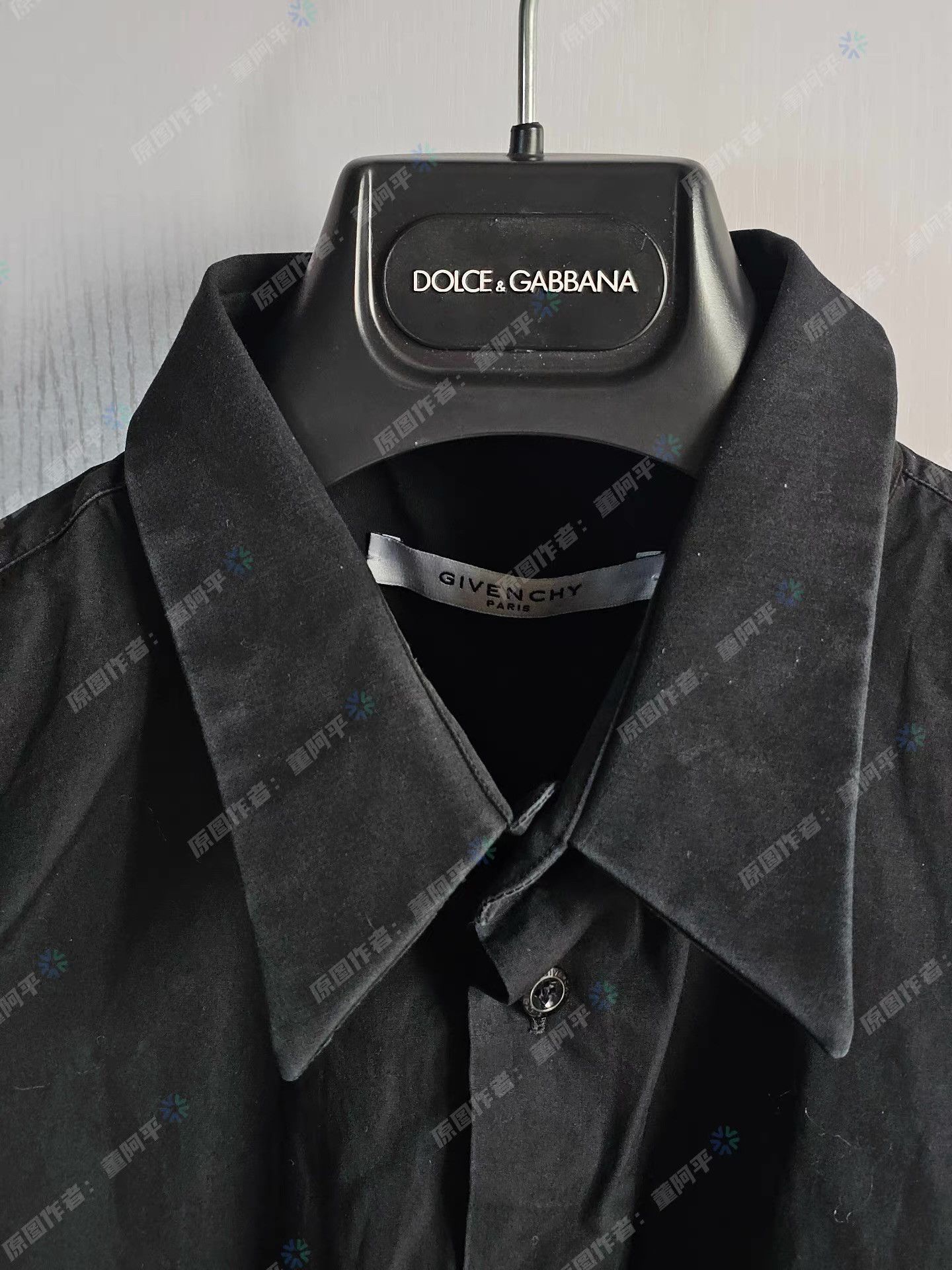 Givenchy Givenchy black embroidered letter long-sleeve shirt Q4 Size US M / EU 48-50 / 2 - 3 Thumbnail