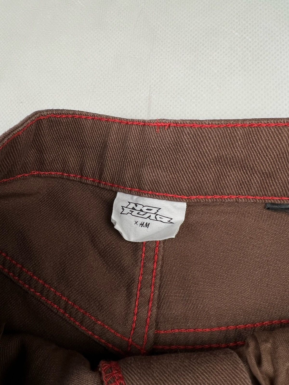 No Fear × Vintage Vintage Baggy Jeans No Fear Hype Style Size US 27 - 12 Thumbnail