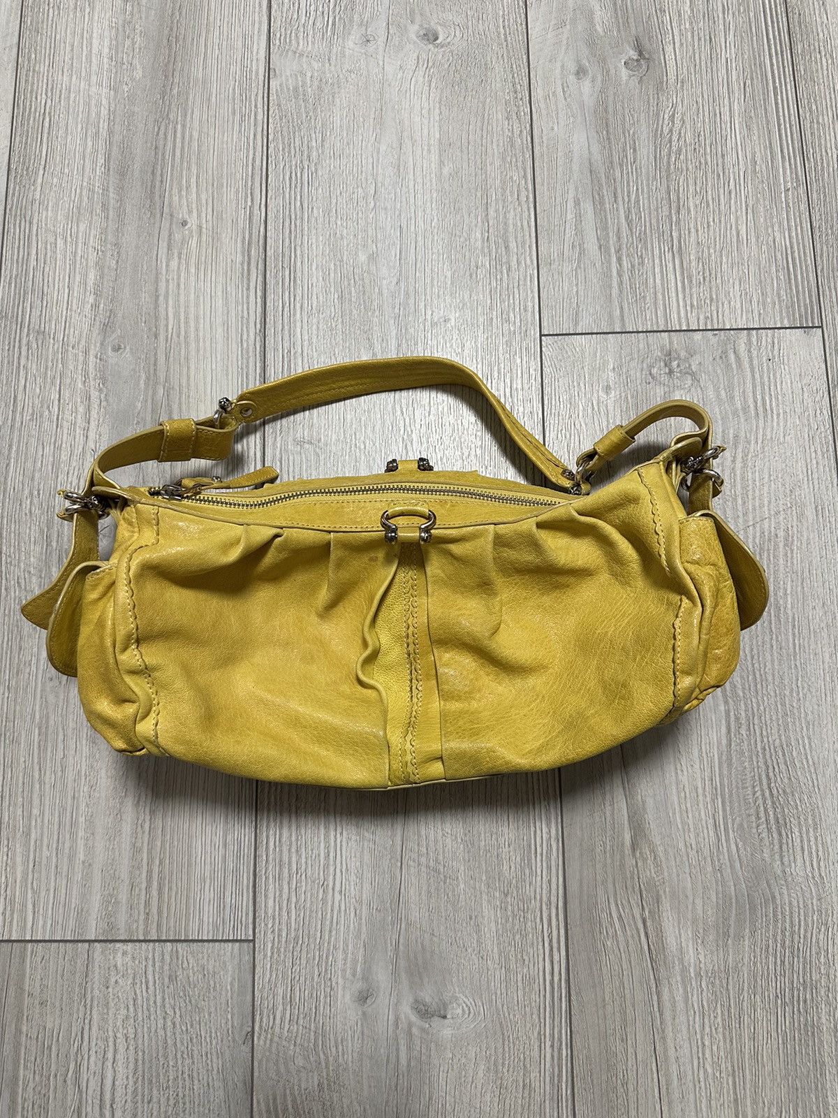 Hugo Boss Hugo Boss Calf Skin Leather Bag Shoulder Handle Slouch Size ONE SIZE - 17 Thumbnail