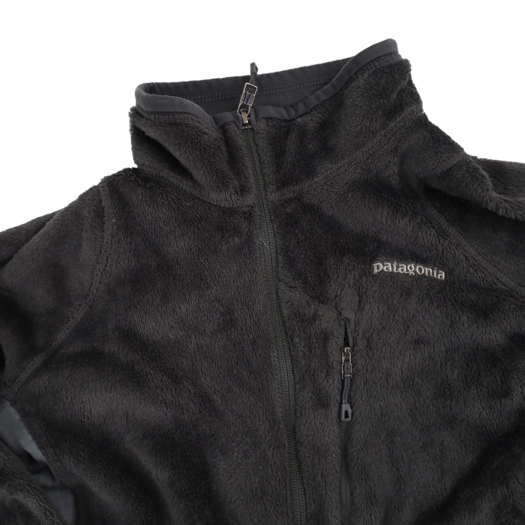 Patagonia VINTAGE Patagonia Mens S Rhythm Deep Pile Fleece Jacket Gray Size US S / EU 44-46 / 1 - 4 Thumbnail