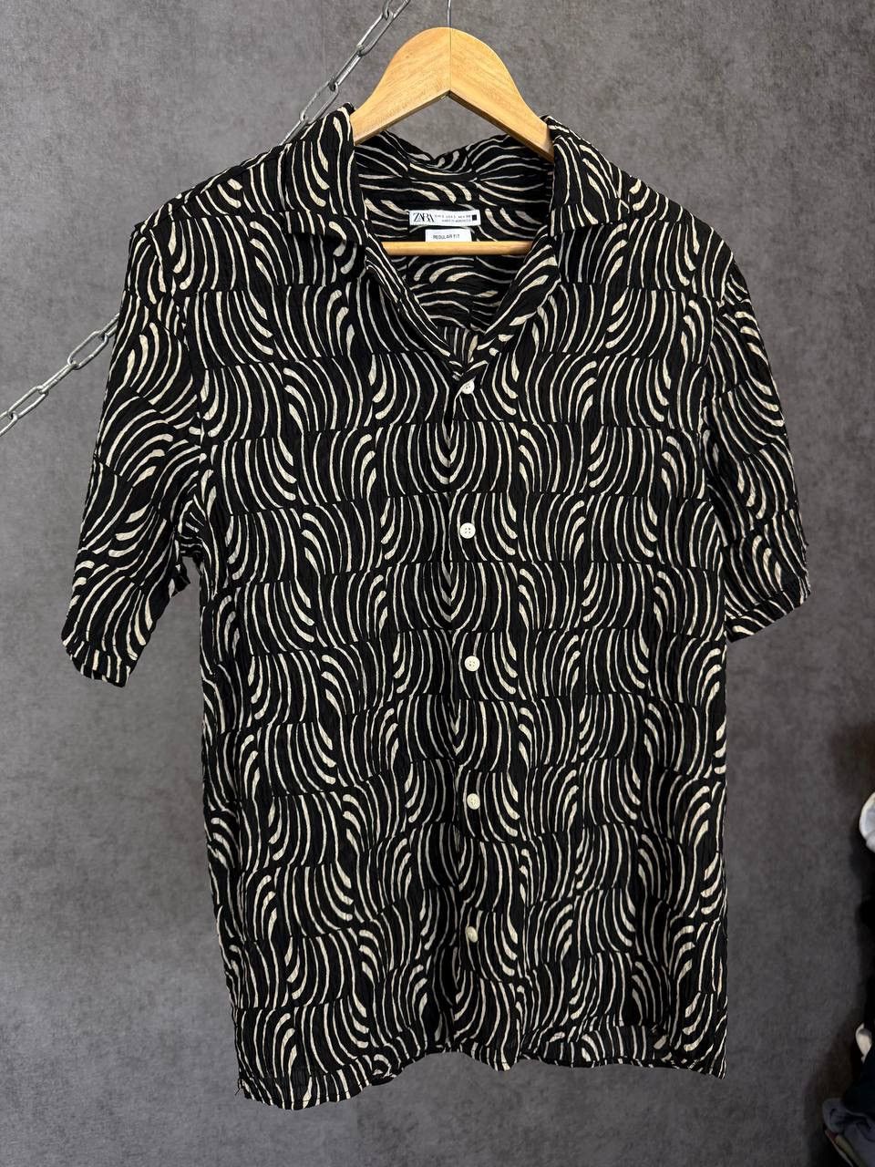Zara Zara Man art crazy Hawaiian shirt Size US S / EU 44-46 / 1 - 3 Thumbnail
