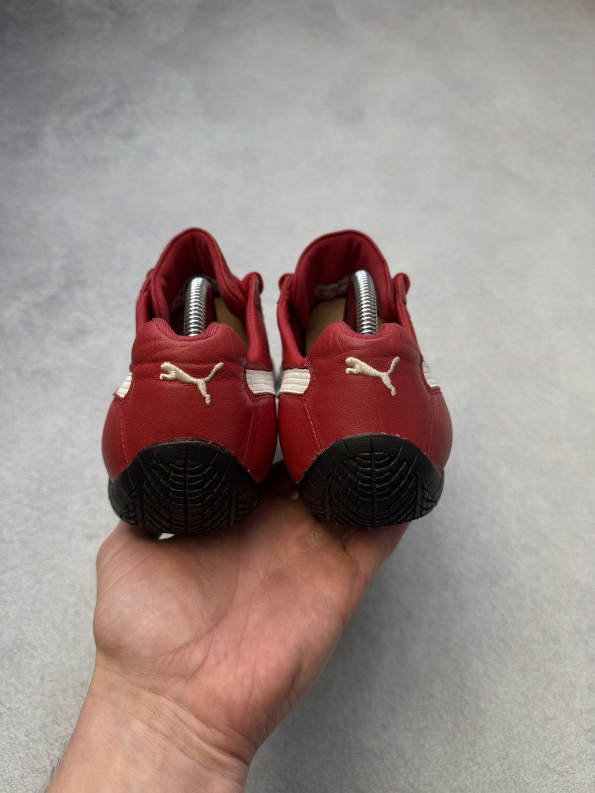 Puma Vintage Puma Speedcat Red Leather Sneakers Hype y2k US10 Size US 10 / EU 43 - 4 Thumbnail