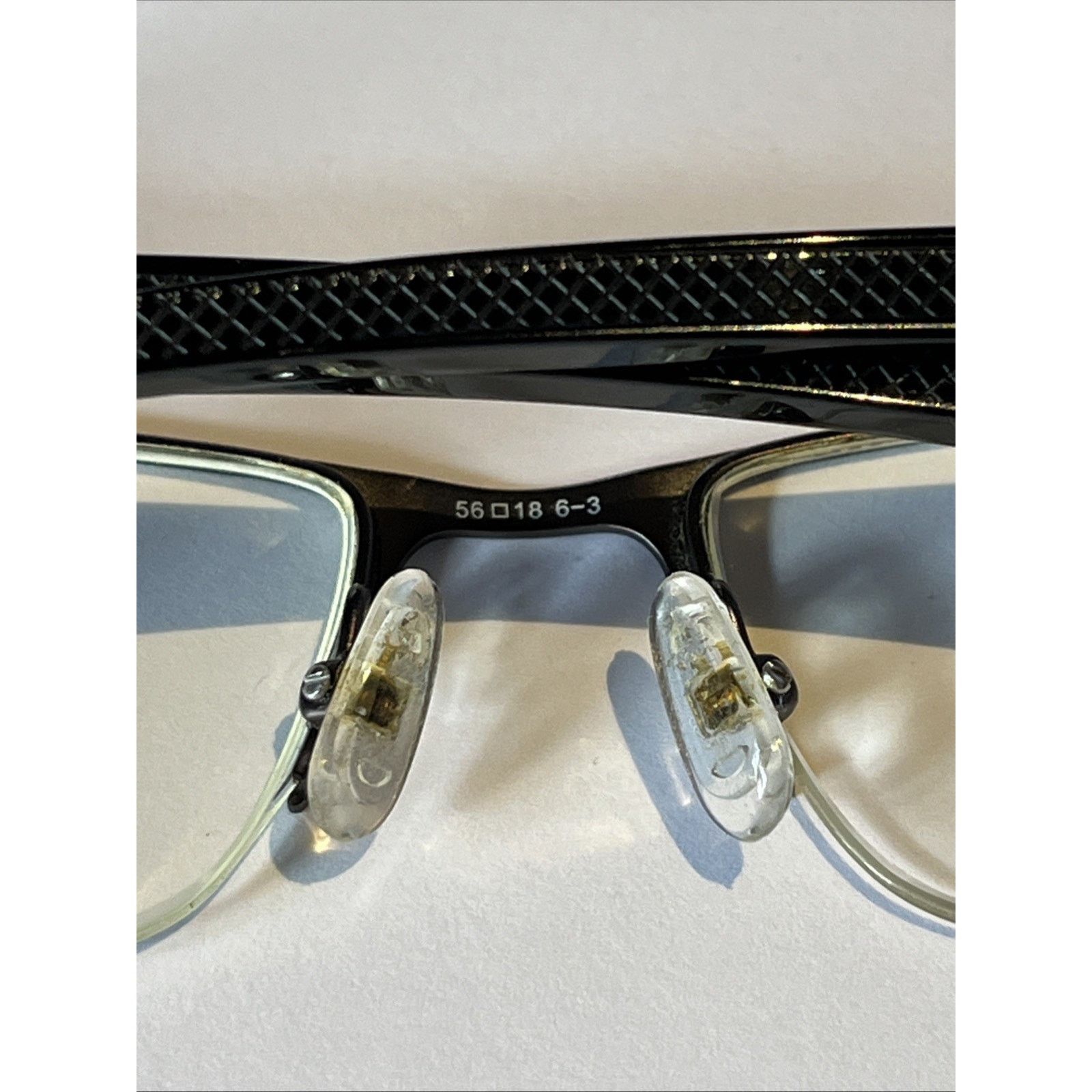 Other CHESTERFIELD CH45XL 0JVW BLACK EYEGLASSES 56-18-145 Half Rim Size ONE SIZE - 9 Thumbnail